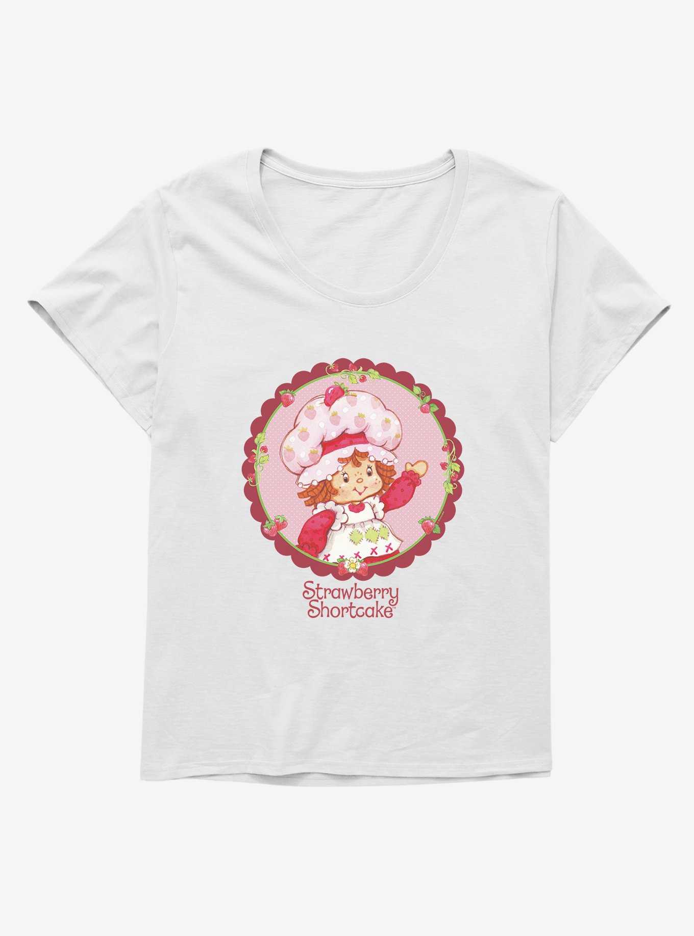 Strawberry Shortcake Circle Portrait Girls T-Shirt Plus Size, , hi-res