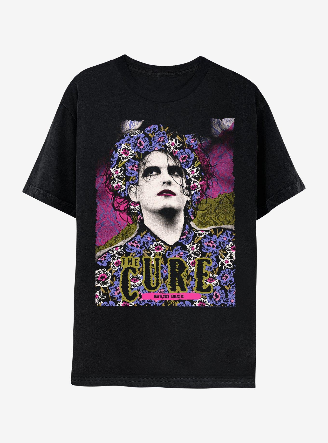 The Cure Dallas Poster Boyfriend Fit Girls TShirt Hot Topic