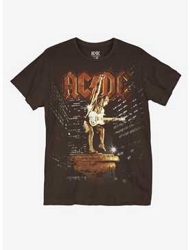 AC/DC Angus Young Statue Boyfriend Fit Girls T-Shirt, , hi-res