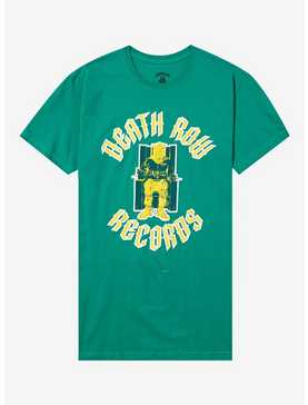 Death Row Records Puff Print Logo Boyfriend Fit Girls T-Shirt, , hi-res