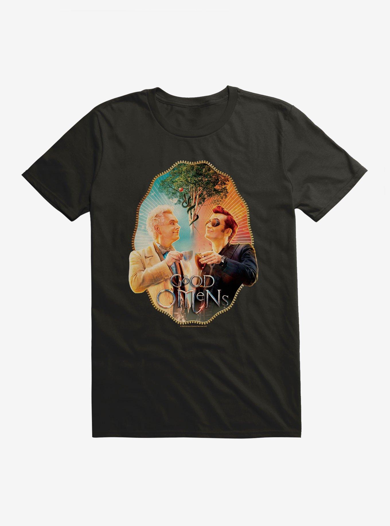 Good Omens Aziraphale & Crowley T-Shirt, , hi-res