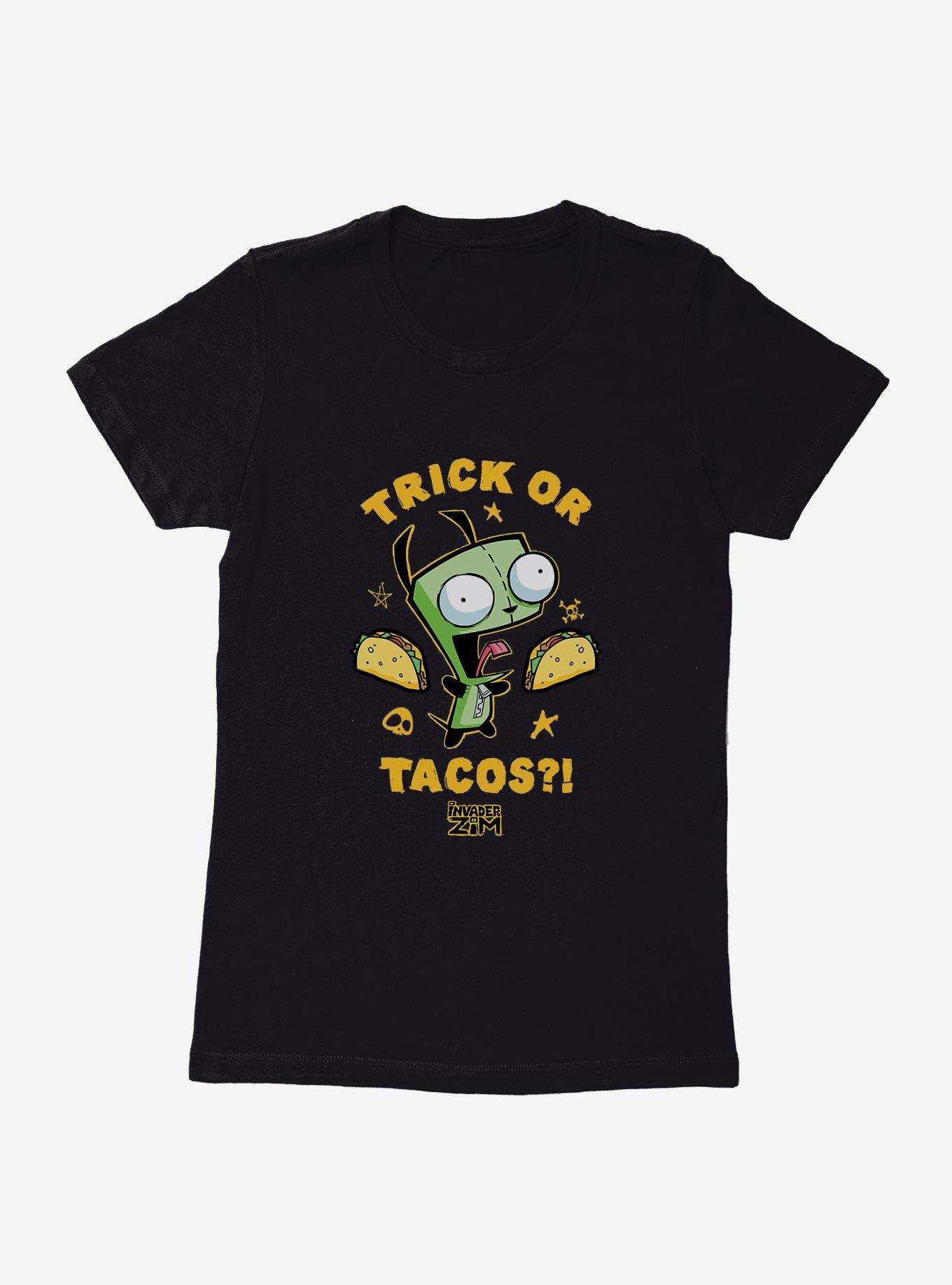Invader Zim Trick Or Tacos Womens T-Shirt, , hi-res