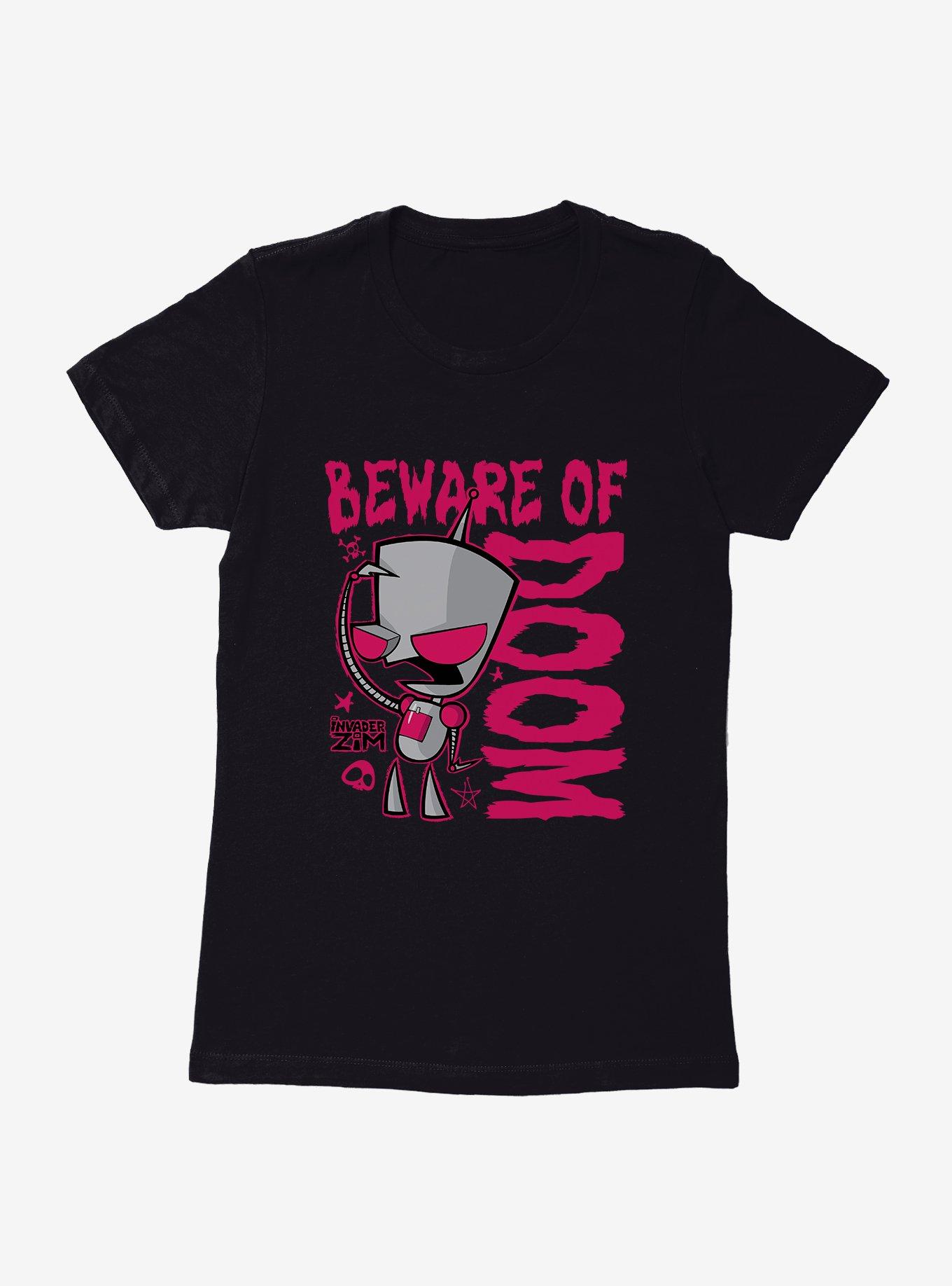 Invader Zim Beware Of Doom Womens T-Shirt, , hi-res