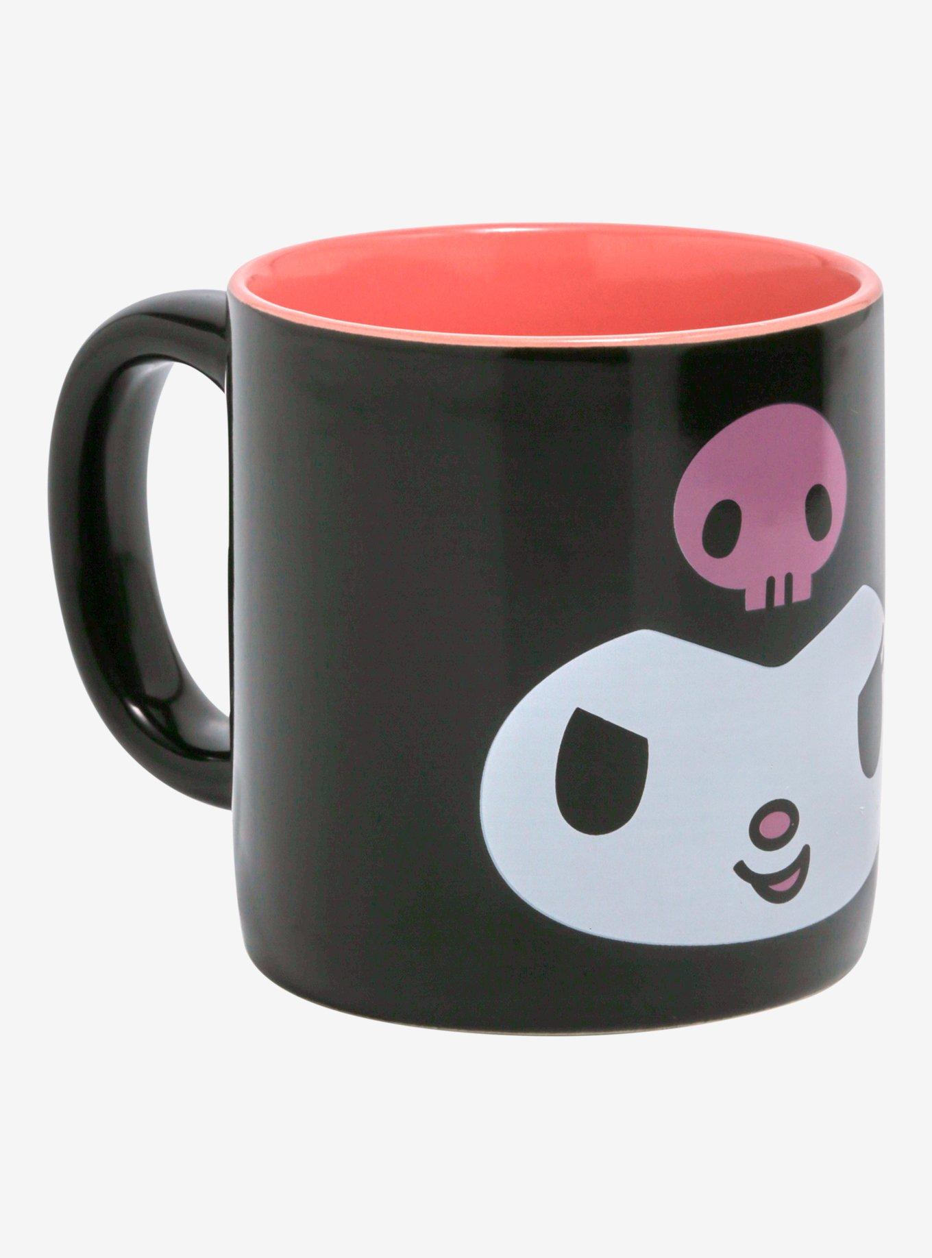 Sanrio Kuromi Face Skull Mug, , hi-res