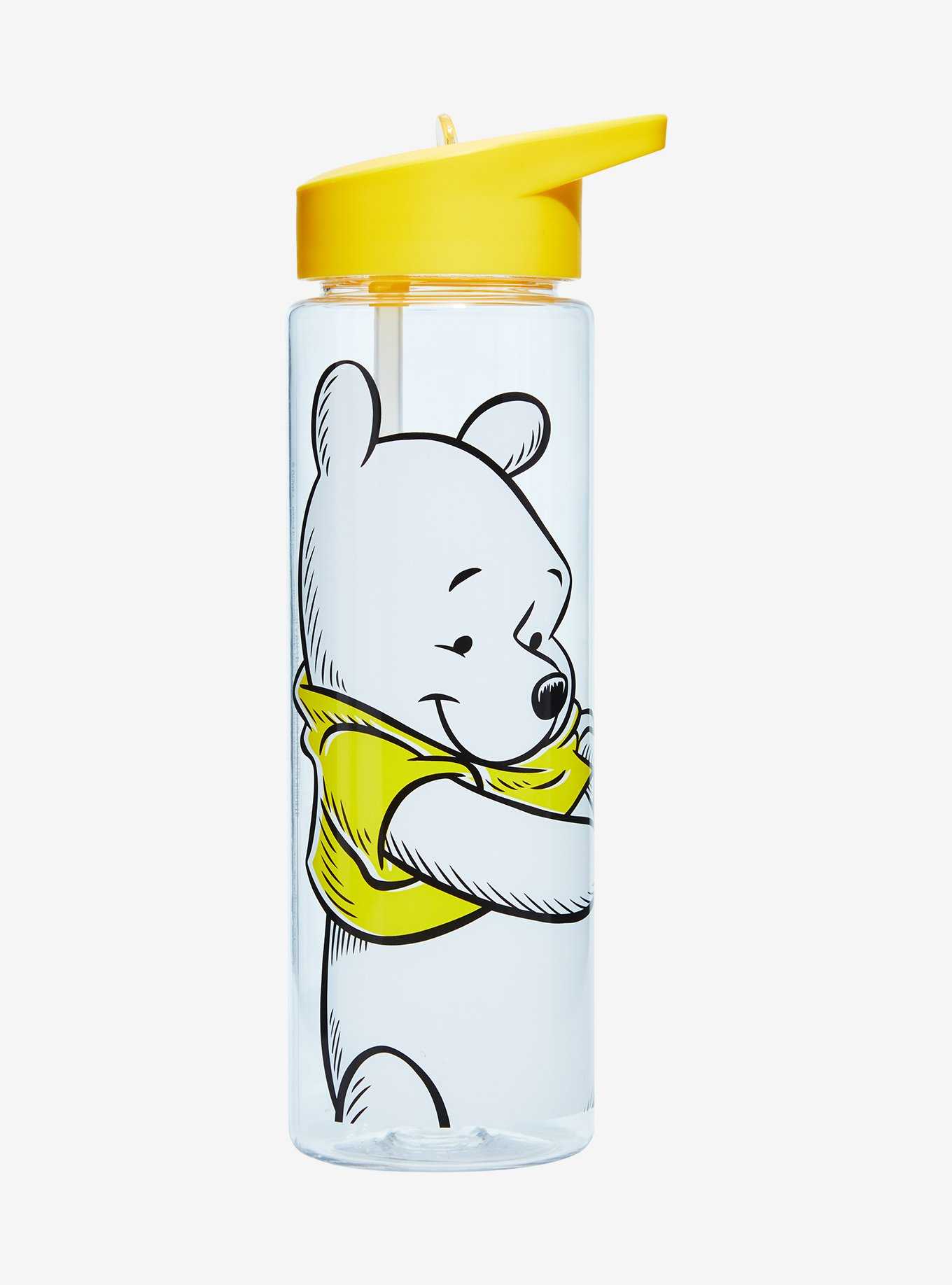 Disney Winnie the Pooh Yellow Water Bottle, , hi-res