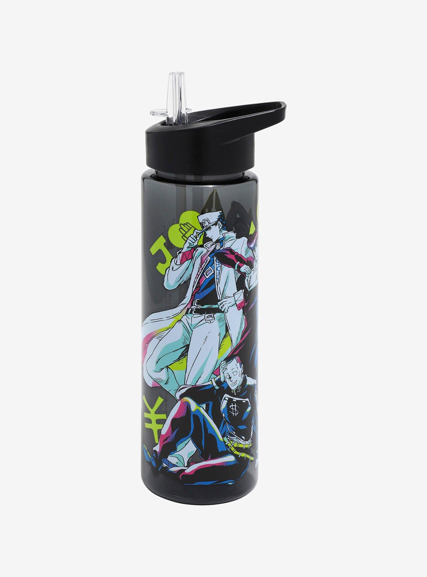 JoJo's Bizarre Adventure Group Water Bottle and Straw, , hi-res