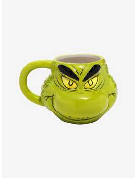 How the Grinch Stole Christmas Figural Face Mug, , hi-res