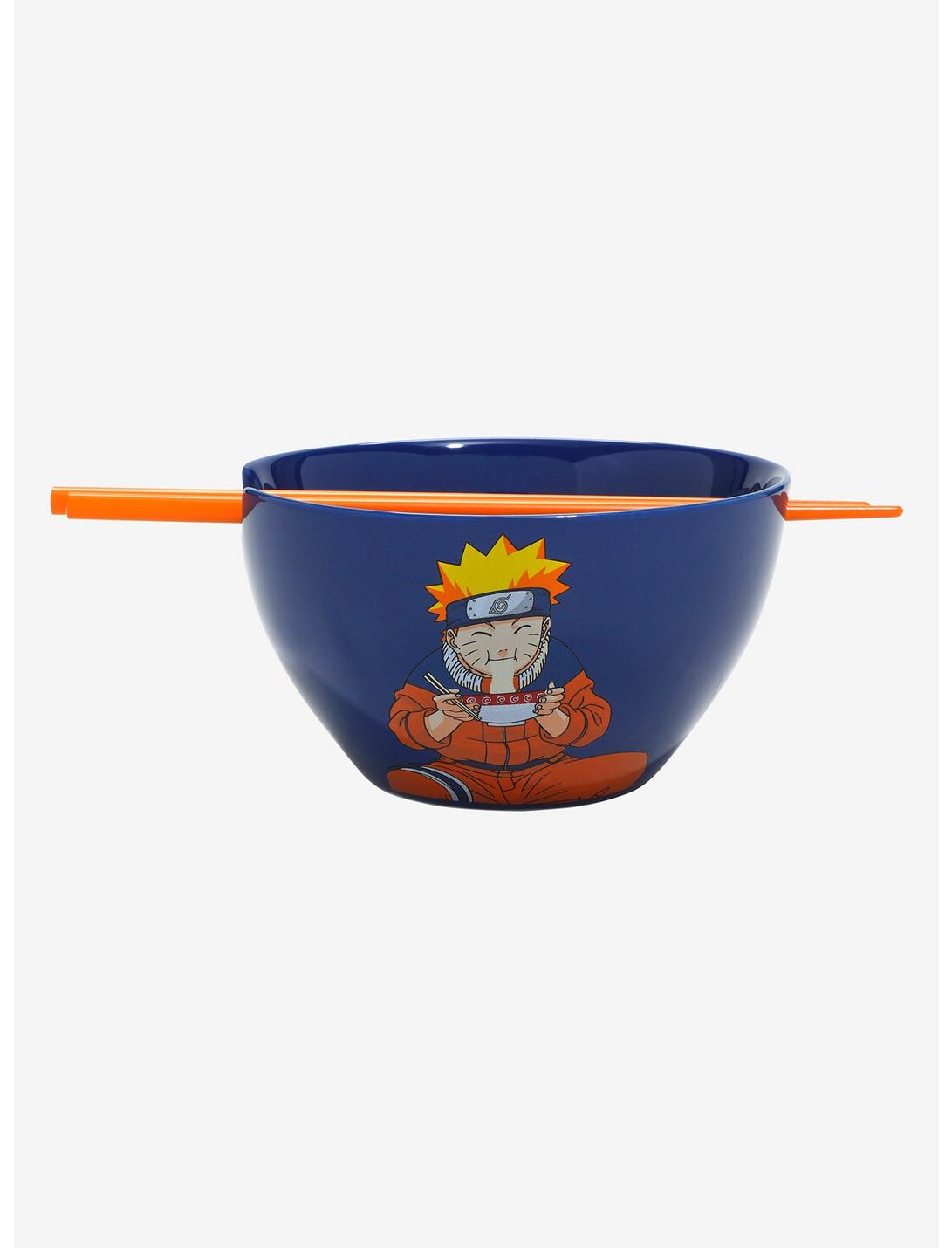 Naruto Shippuden Naruto Eating Portrait Ramen Bowl with Chopsticks, , hi-res