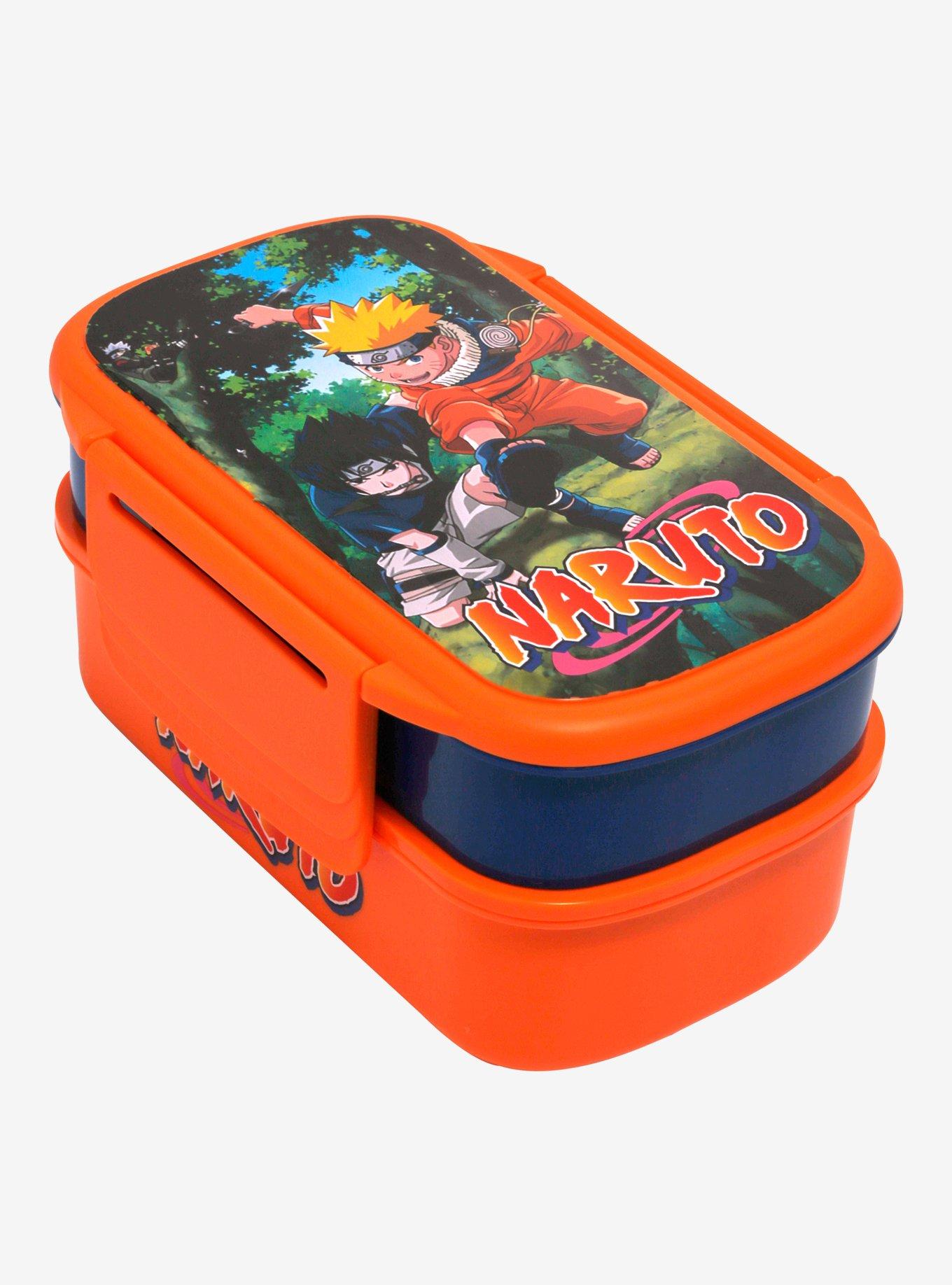 Naruto Shippuden Orange Bento Box Set BoxLunch