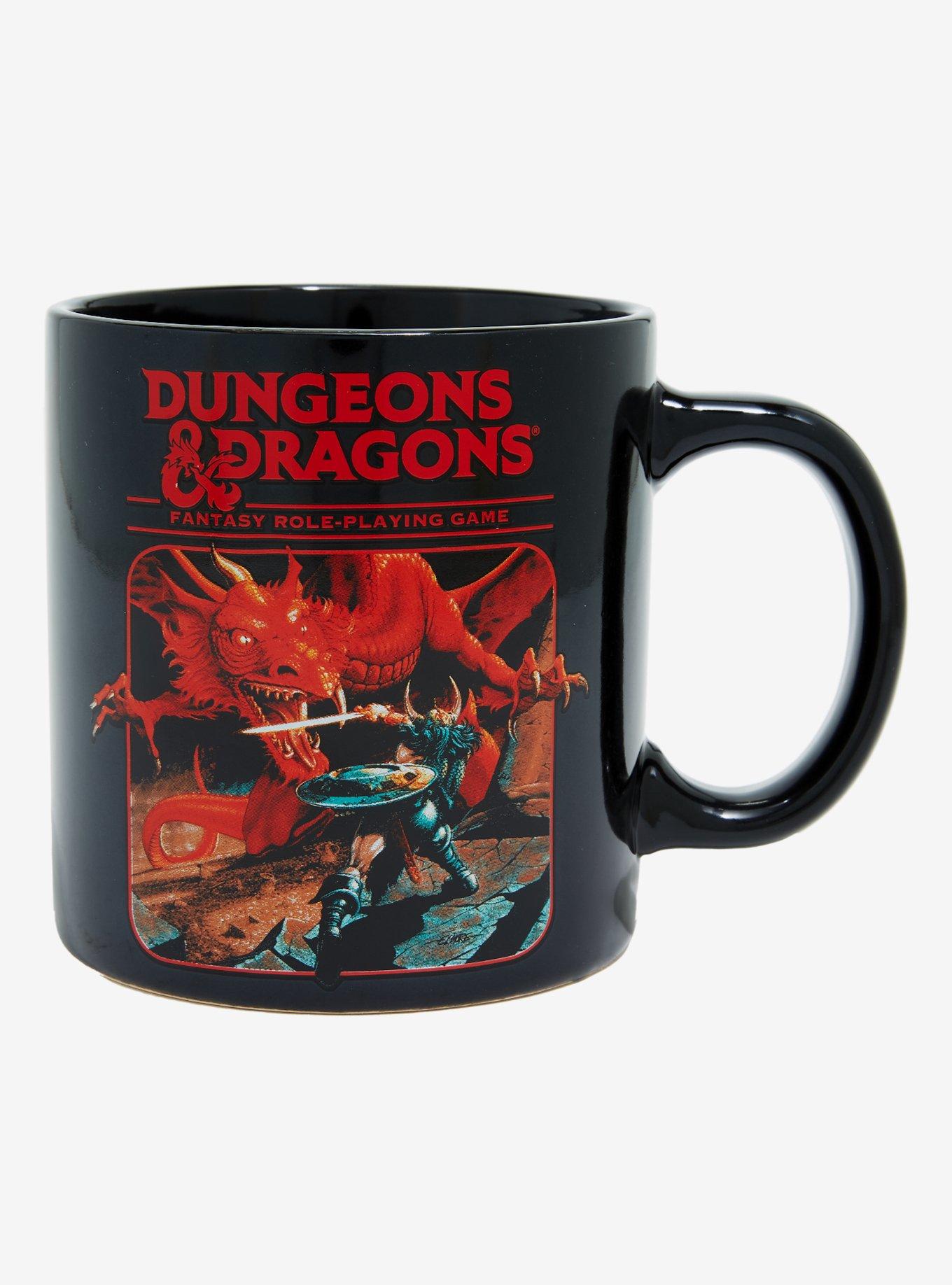 Dungeons & Dragons Black Mug, , hi-res