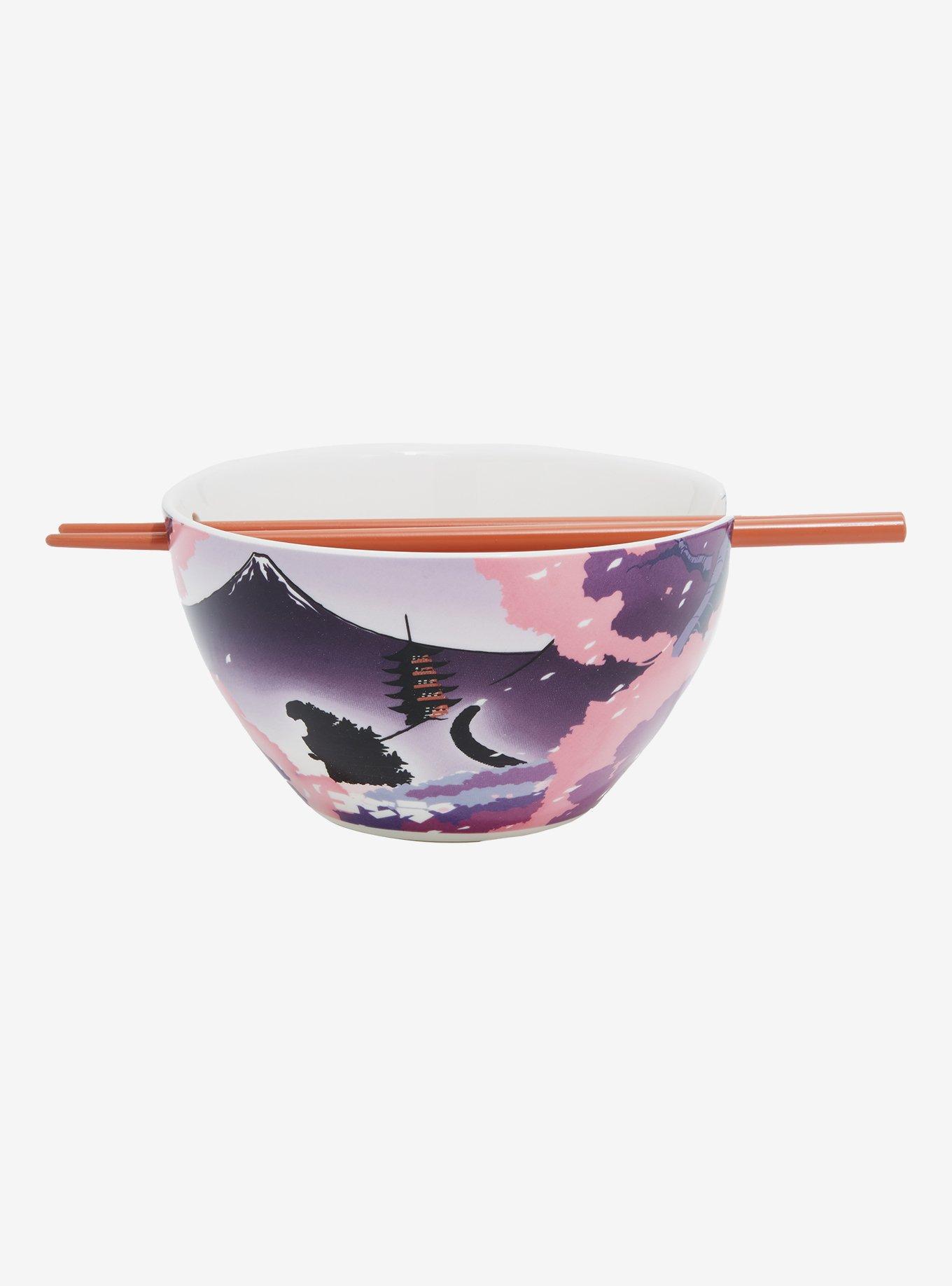 Godzilla Landscape Lavender Ramen Bowl, , hi-res