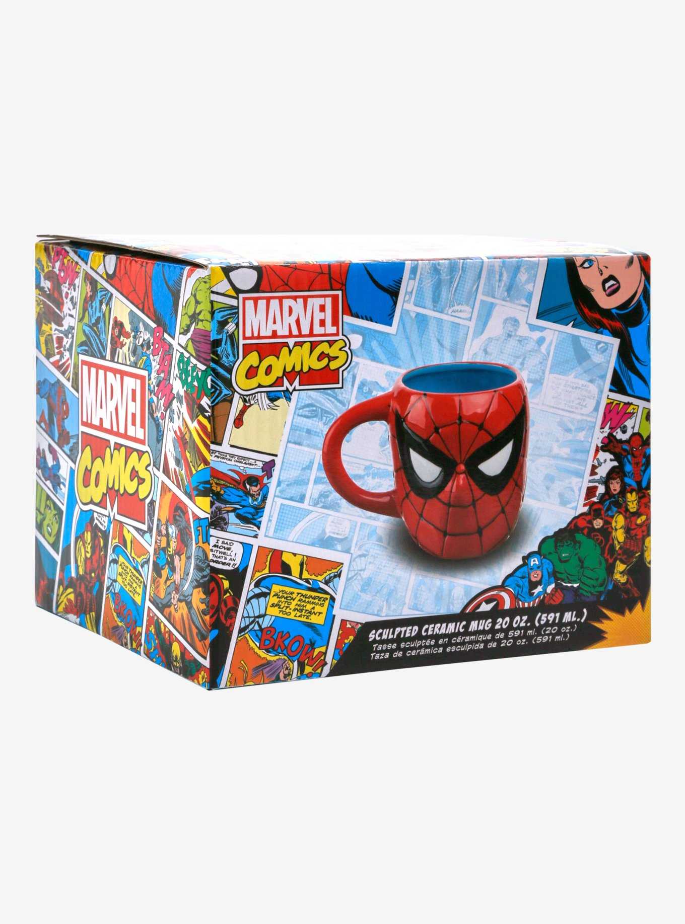 Marvel Spider-Man Face Figural Mug, , hi-res