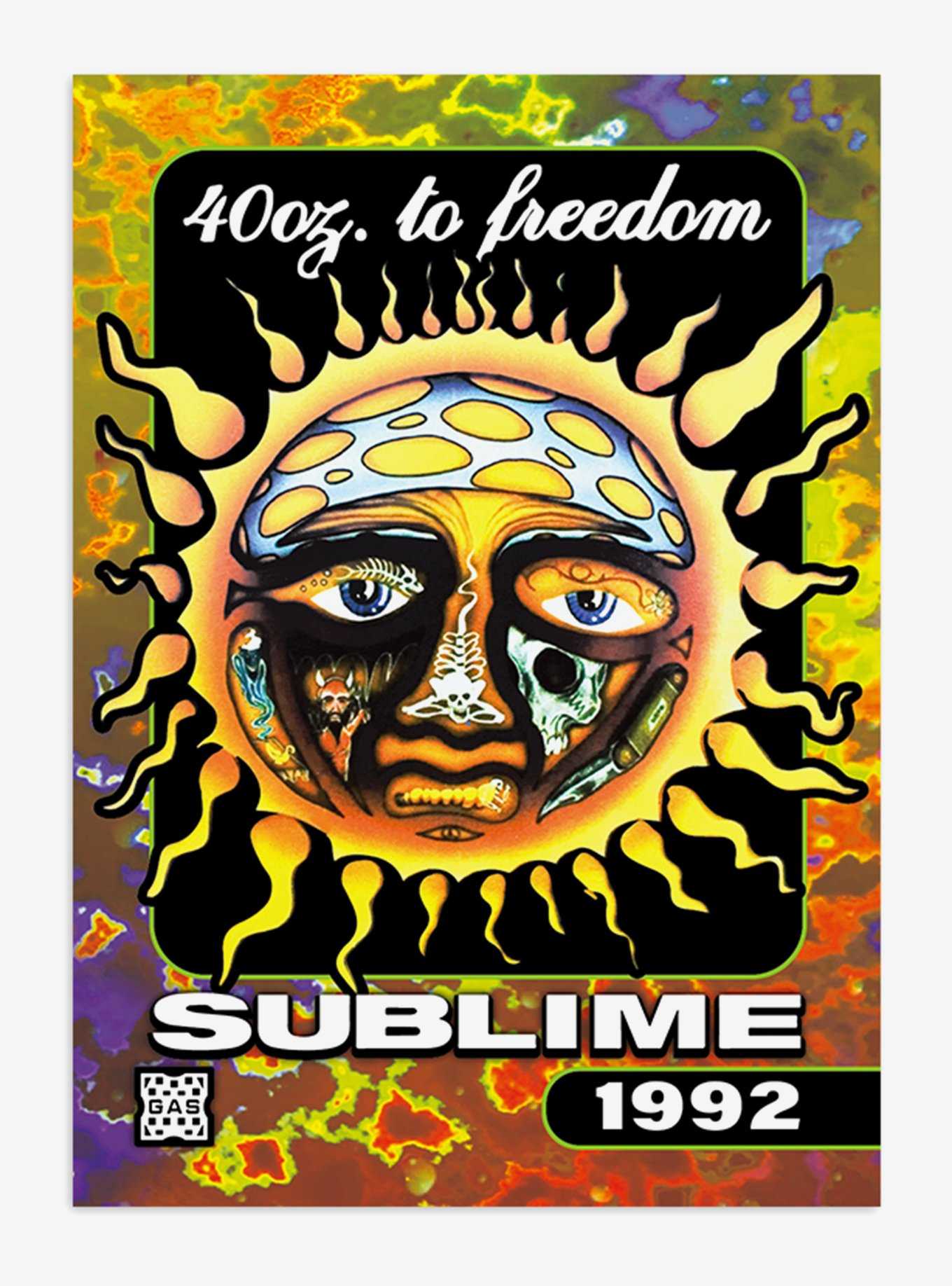 Sublime 40 Oz. To Freedom 1992 Collectible Card, , hi-res