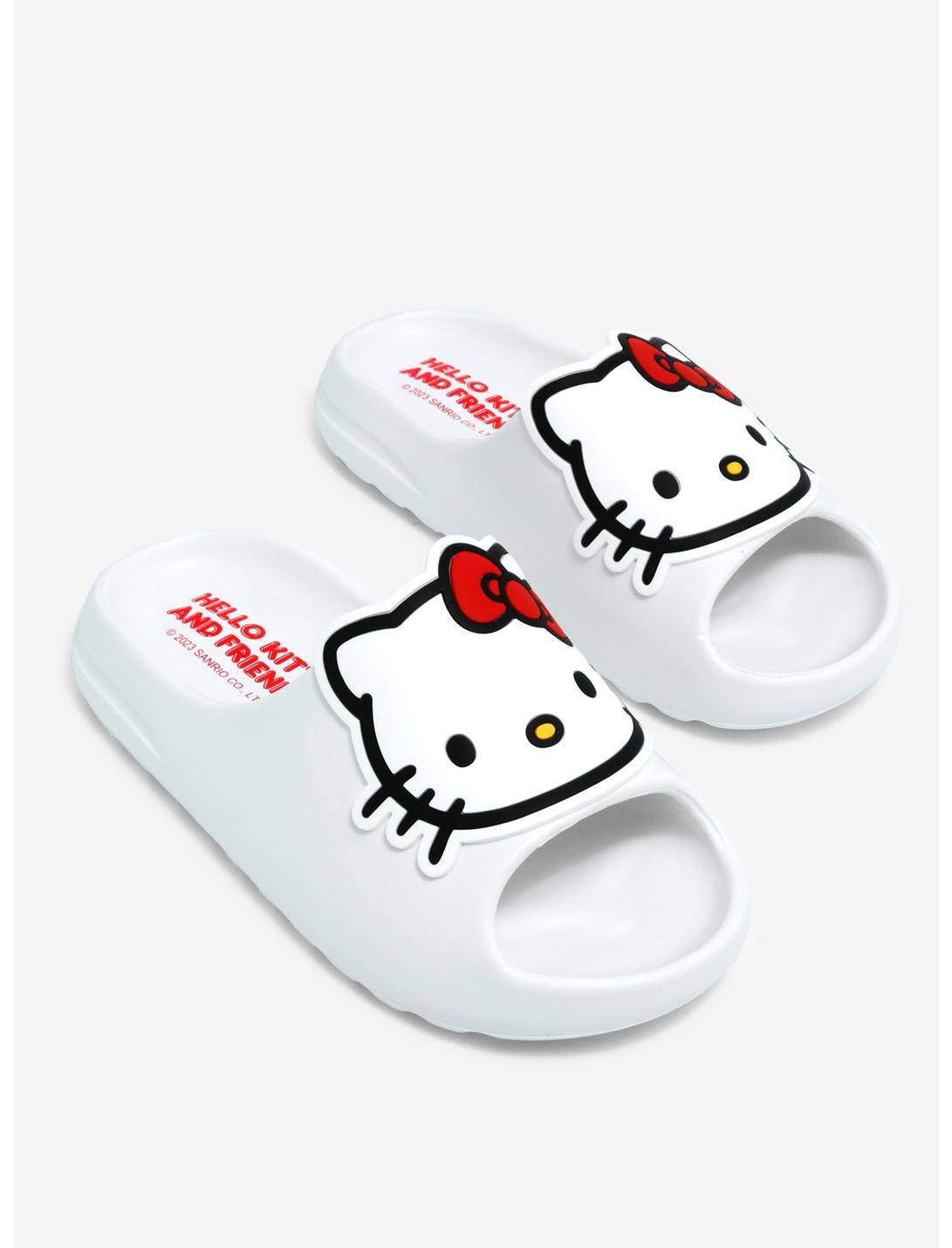 Hello Kitty White Slides, MULTI, hi-res
