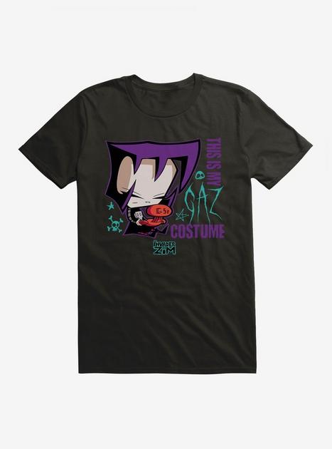 madder madder★CHIMAKI big shirt Invader Zim This Is My Gaz Costume T-Shirt | BoxLunch