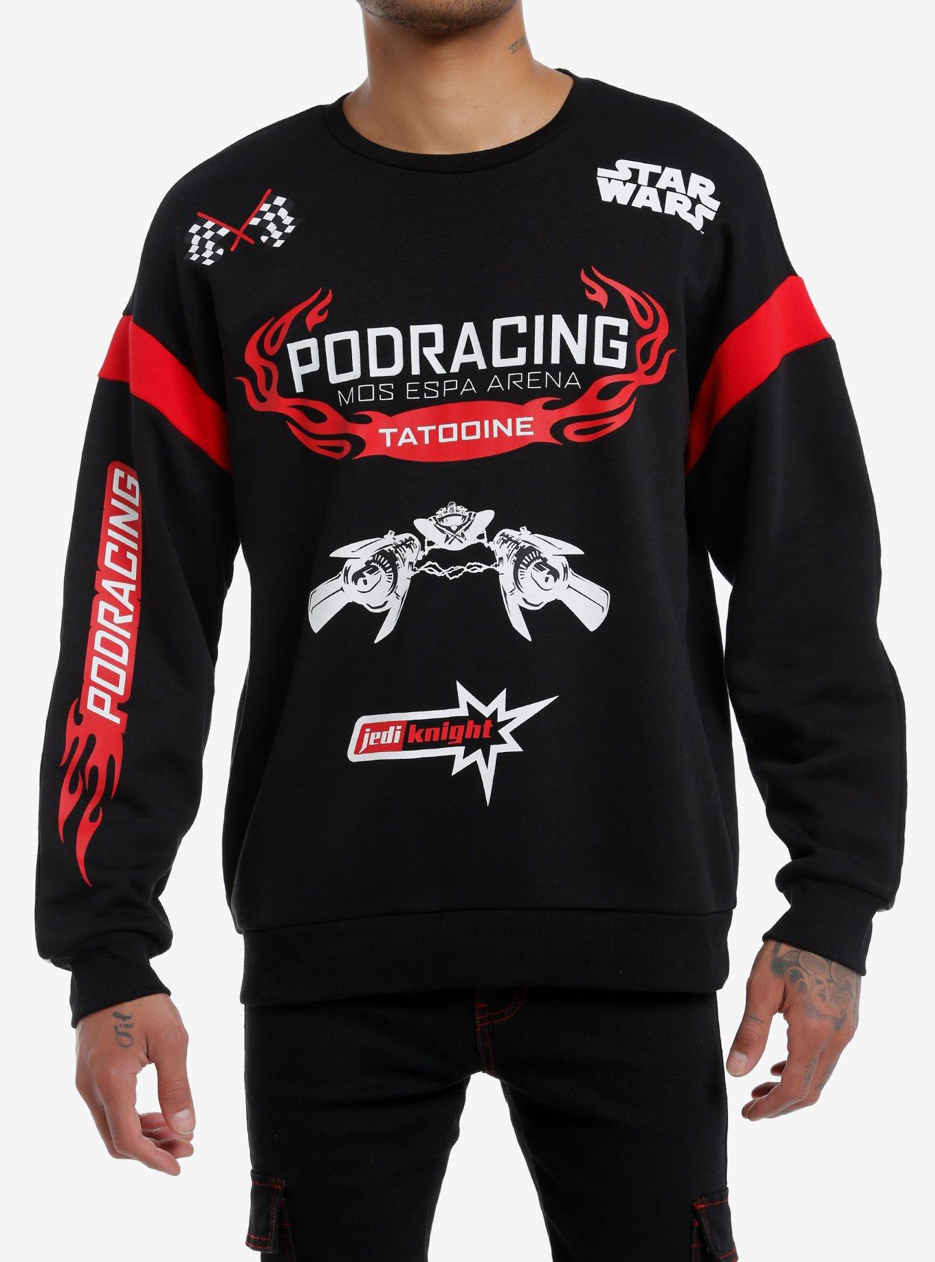 Our Universe Star Wars Podracing Sweatshirt, BLACK, hi-res