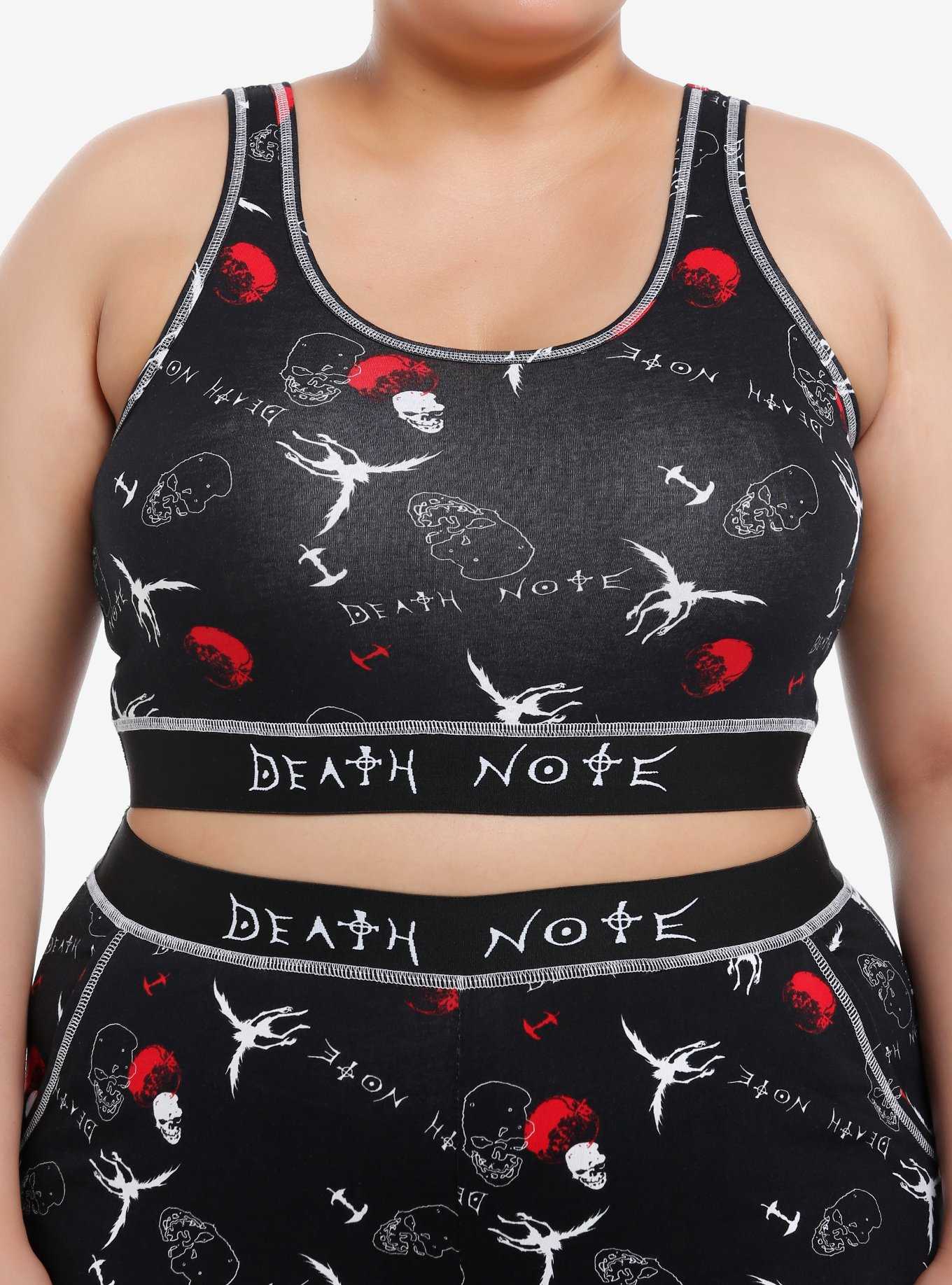 Death Note Ryuk Lounge Girls Crop Tank Top Plus Size, , hi-res