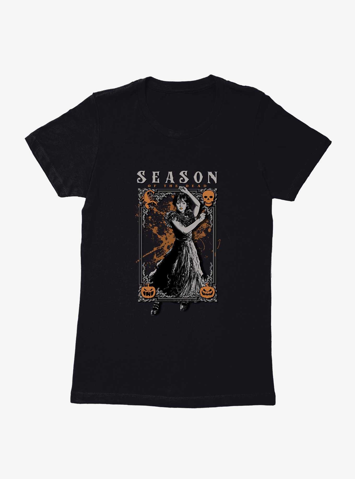 Wednesday Season Of The Dead Womens T-Shirt, , hi-res