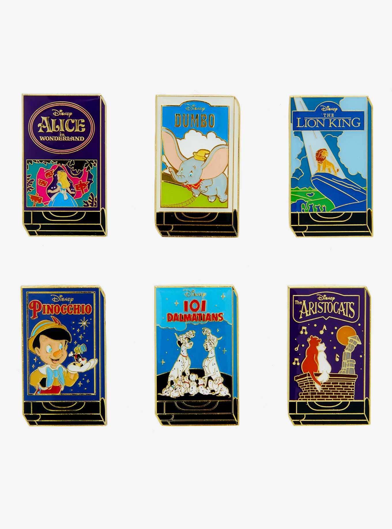 Loungefly Disney Classic VHS Blind Box Enamel Pin — BoxLunch Exclusive, , hi-res