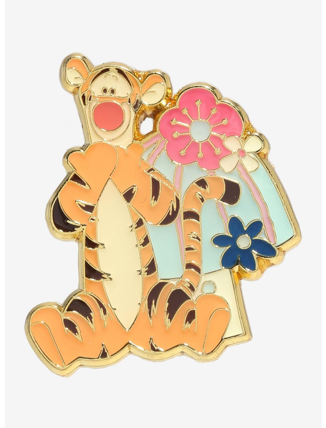 Loungefly Disney Winnie the Pooh Tigger Mushroom Enamel Pin - BoxLunch Exclusive, , hi-res