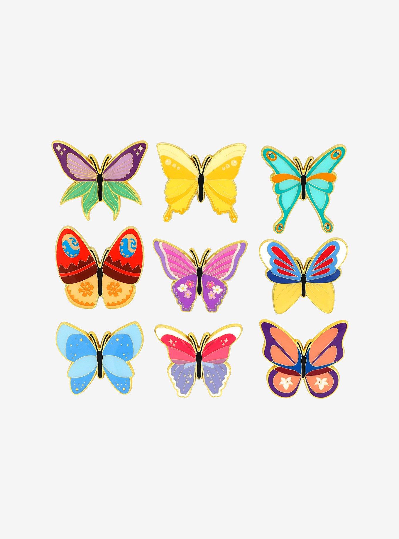 Disney Princess Butterfly Blind Box Enamel Pin — BoxLunch Exclusive, , hi-res