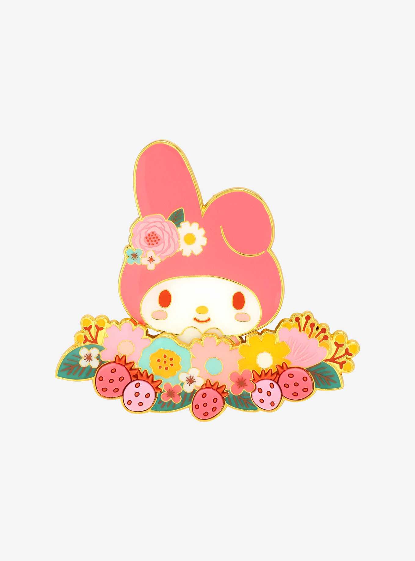 Sanrio My Melody Floral Scented Limited Edition Enamel Pin — BoxLunch Exclusive, , hi-res