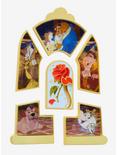 Loungefly Disney Beauty and The Beast Lenticular Portraits Blind Box Pin, , hi-res