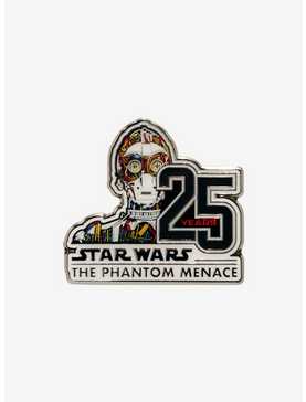 Loungefly Star Wars: Episode I - The Phantom Menace 25th Anniversary Enamel Pin — BoxLunch Exclusive, , hi-res