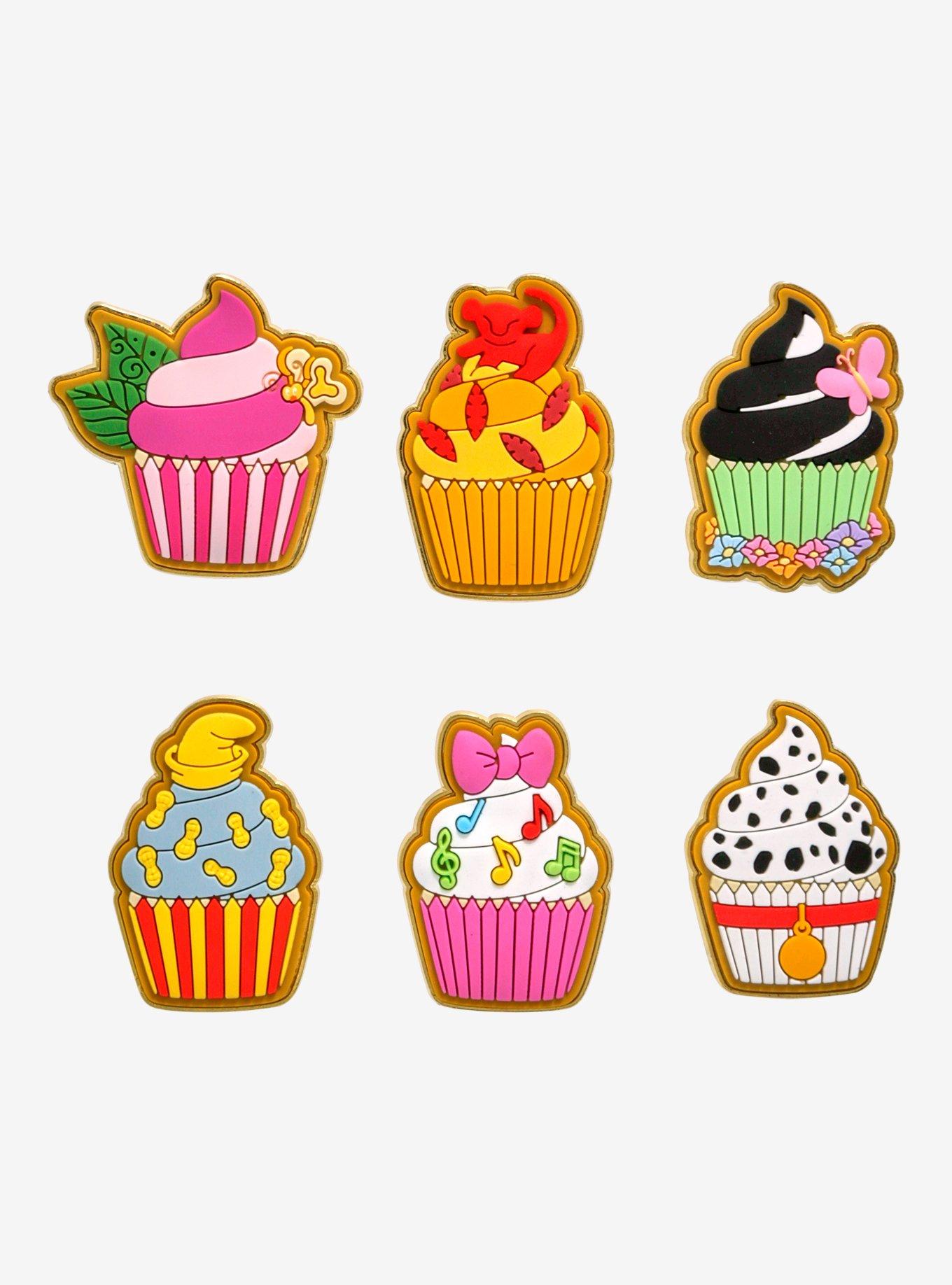 Loungefly Disney Cupcake Blind Box Scented Enamel Pin, , hi-res