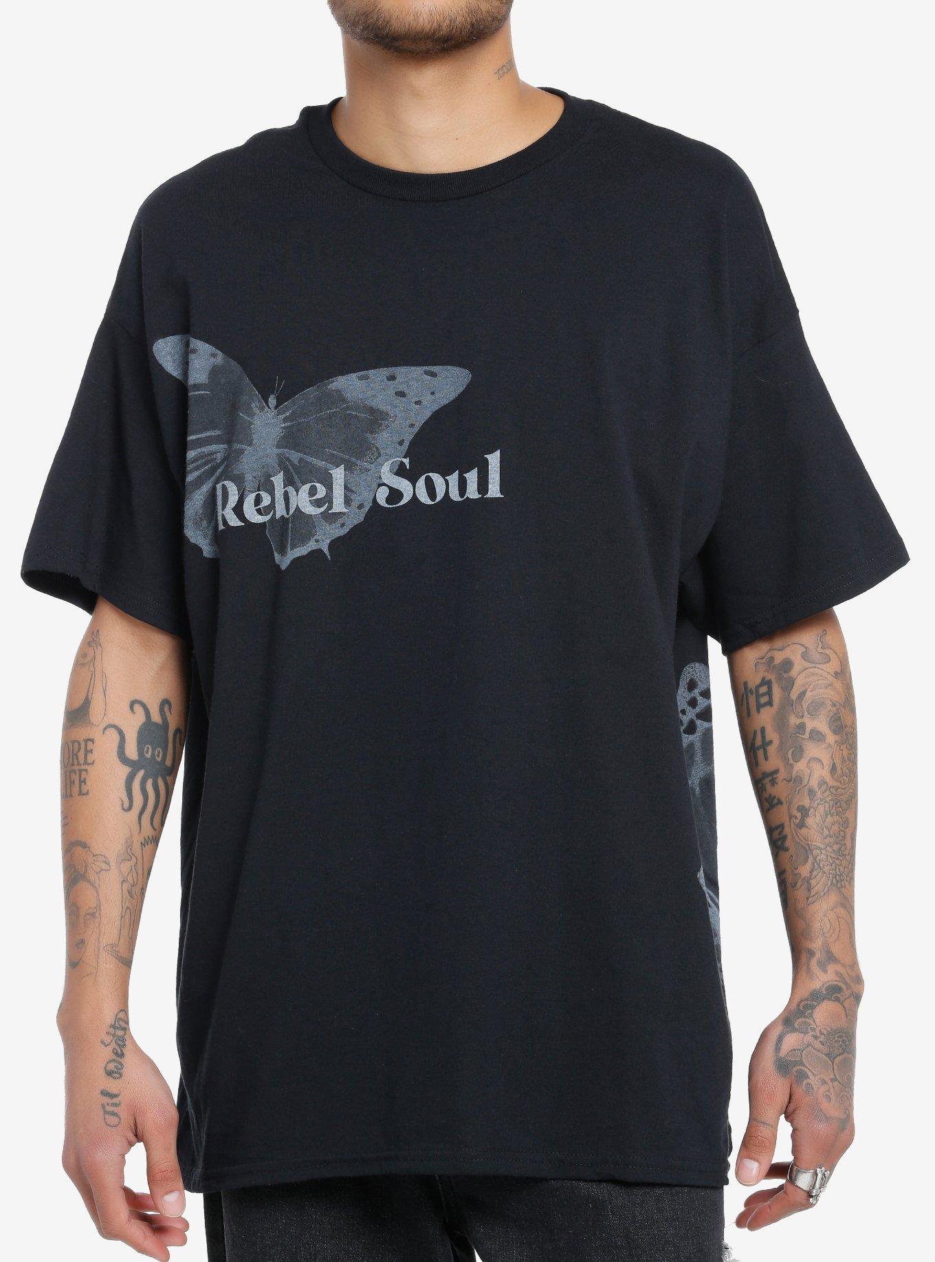 Social Collision® Rebel Soul Oversized T-Shirt, , hi-res
