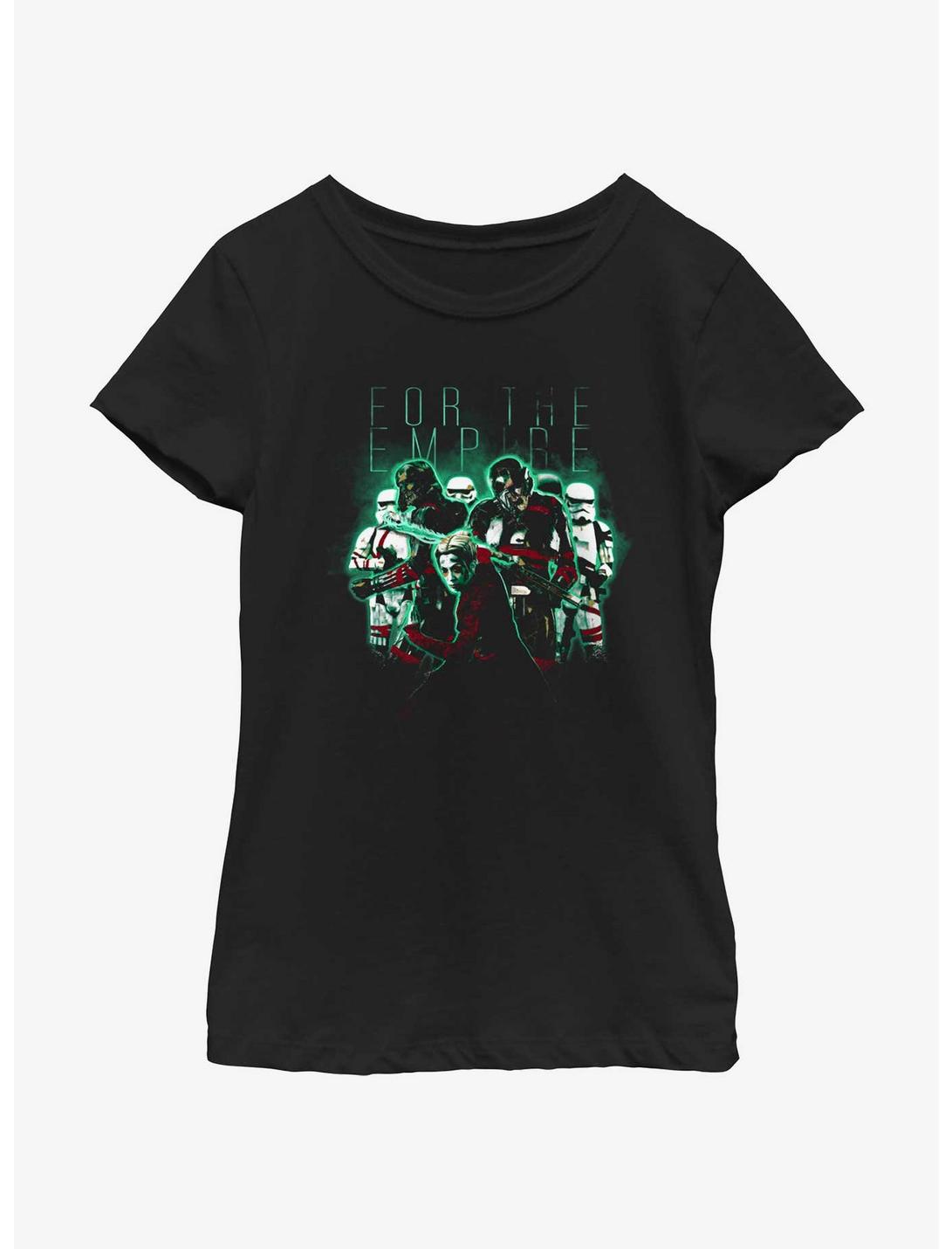 Star Wars Ahsoka For The Empire Youth Girls T-Shirt, BLACK, hi-res
