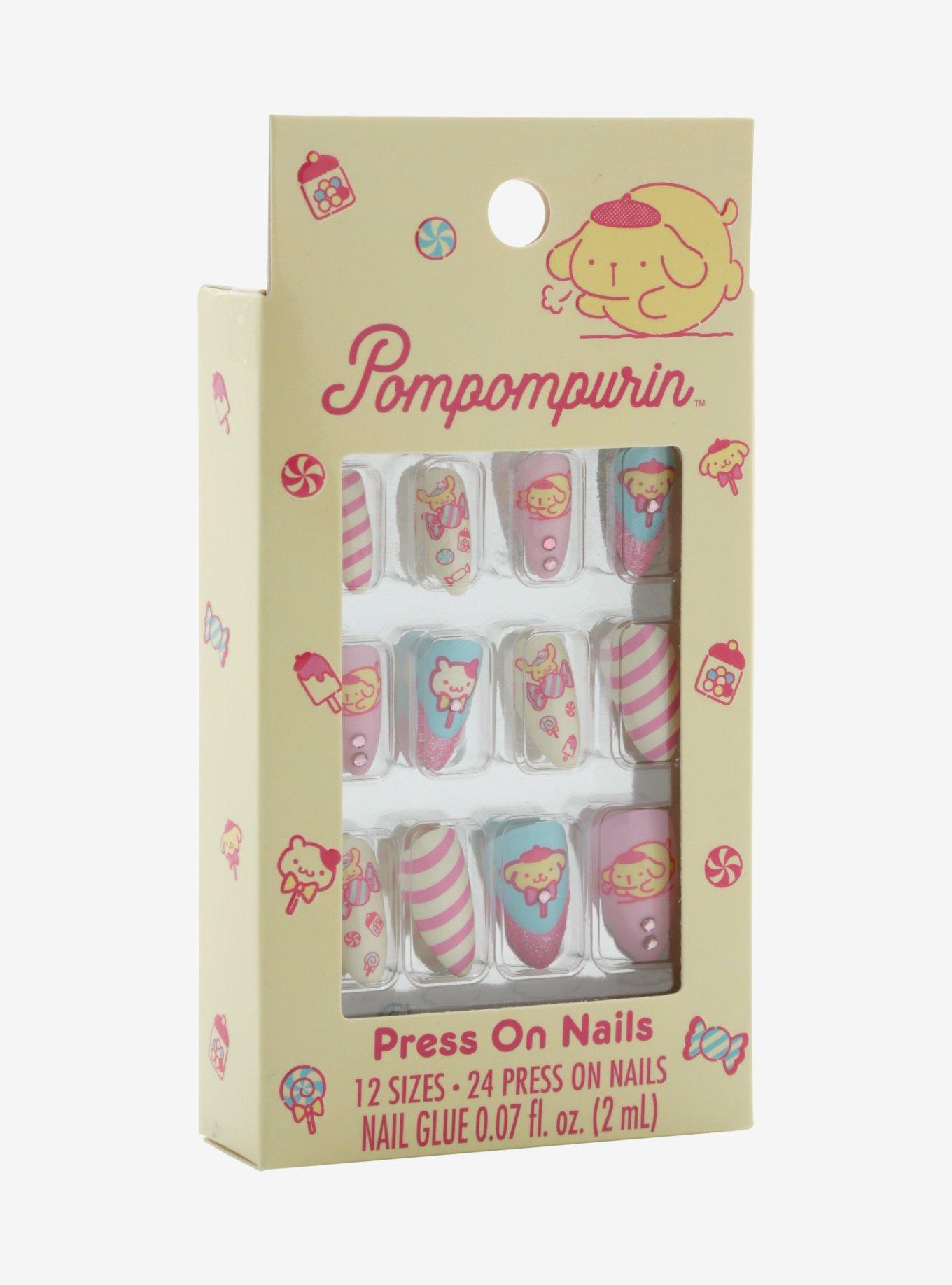 Pompompurin Sweets Faux Nail Set