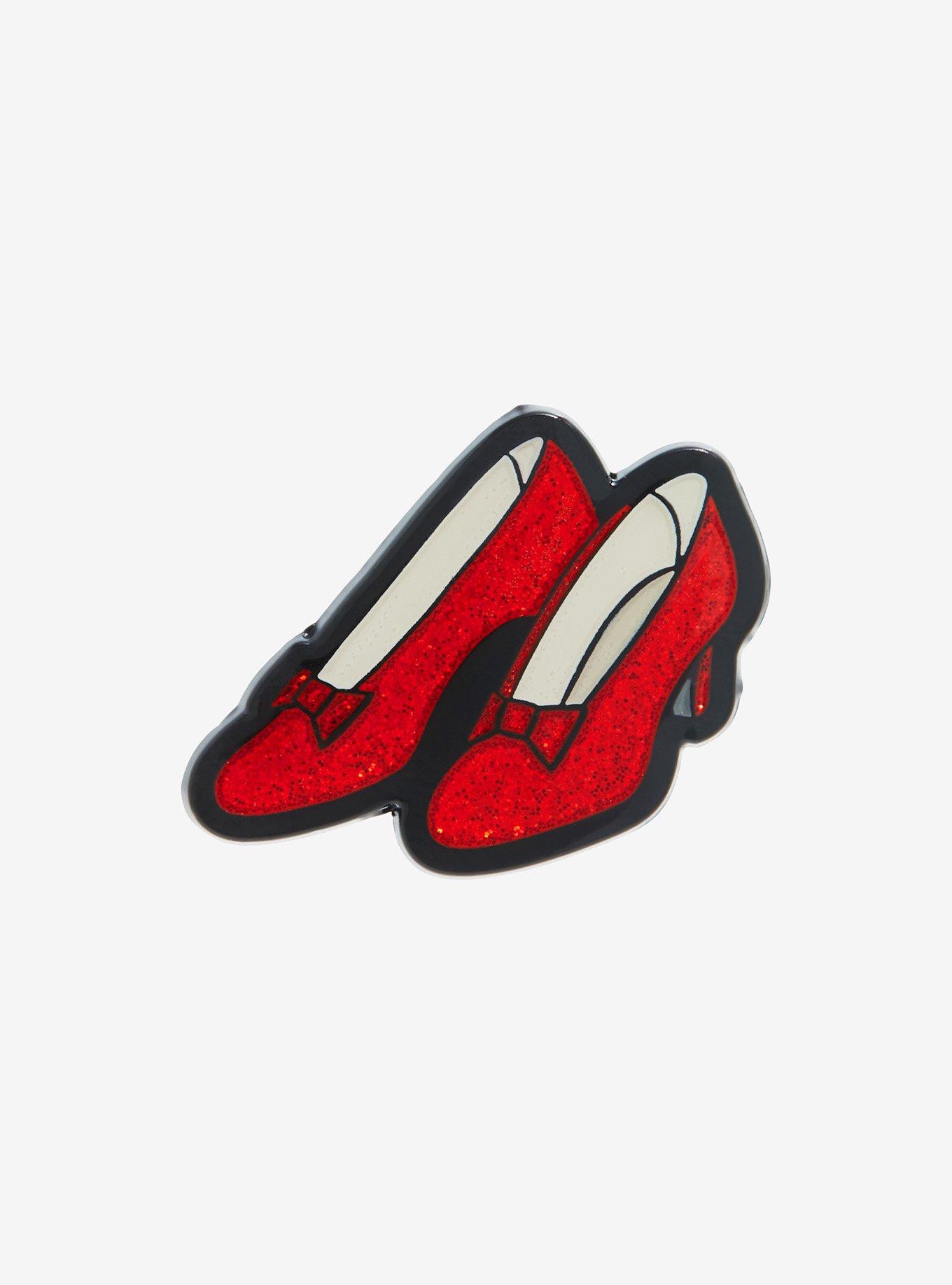 The Wizard Of Oz Ruby Slippers Enamel Pin, , hi-res