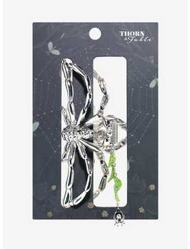 Thorn & Fable Spider Leaf Claw Hair Clip, , hi-res
