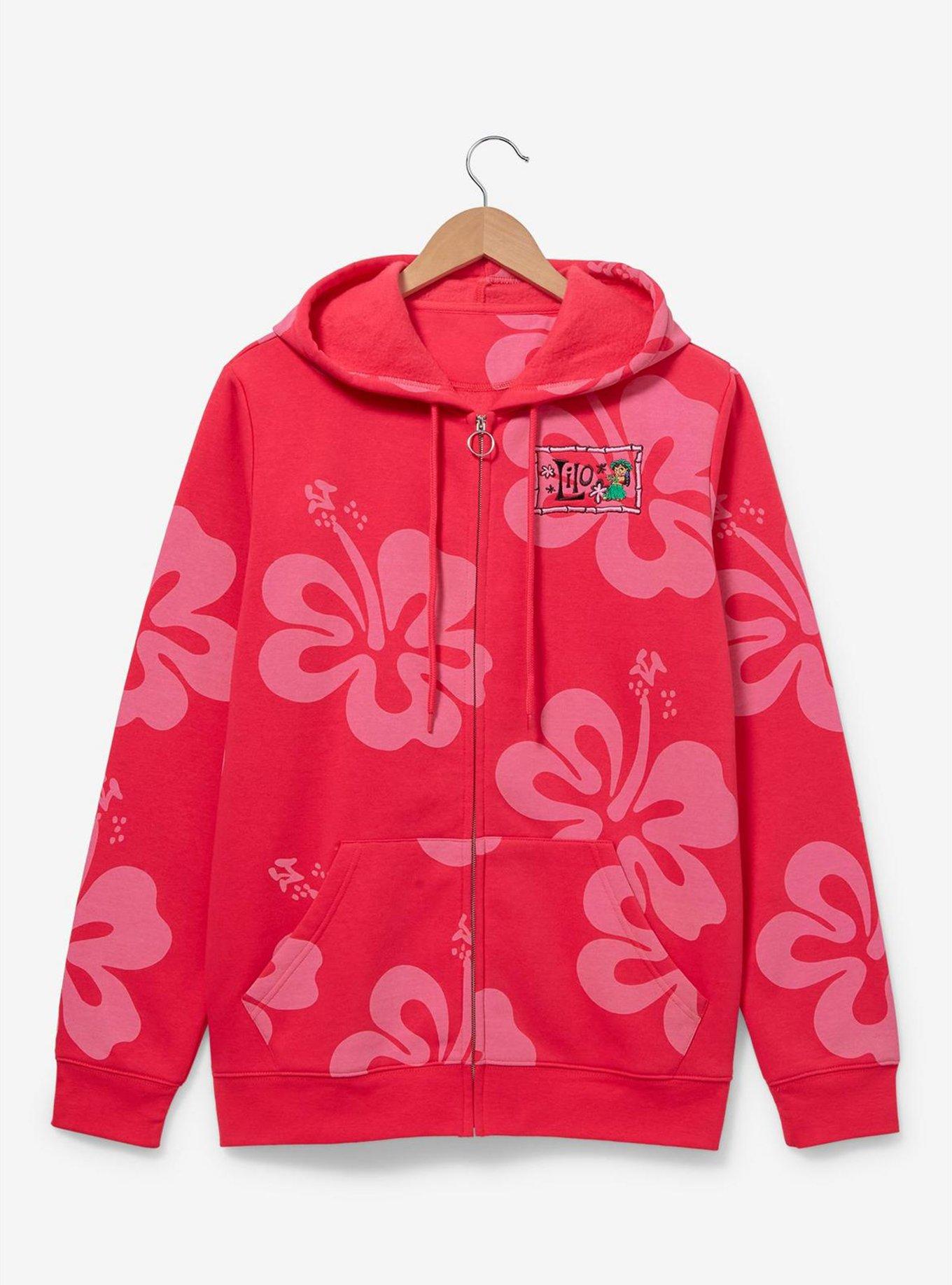 Our Universe Disney Lilo & Stitch Hibiscus Zip Hoodie — BoxLunch Exclusive