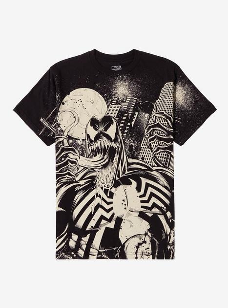 Marvel Venom Snarling Jumbo Graphic T-Shirt | Hot Topic