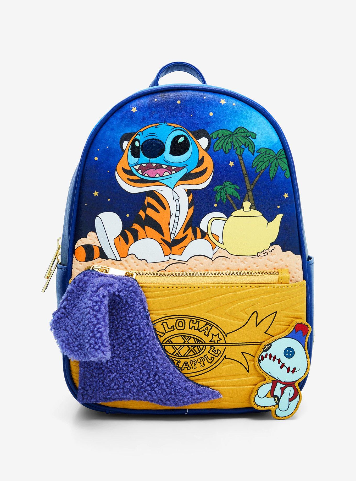 Her Universe Disney Stitch Aladdin Rajah Mini Backpack Hot Topic