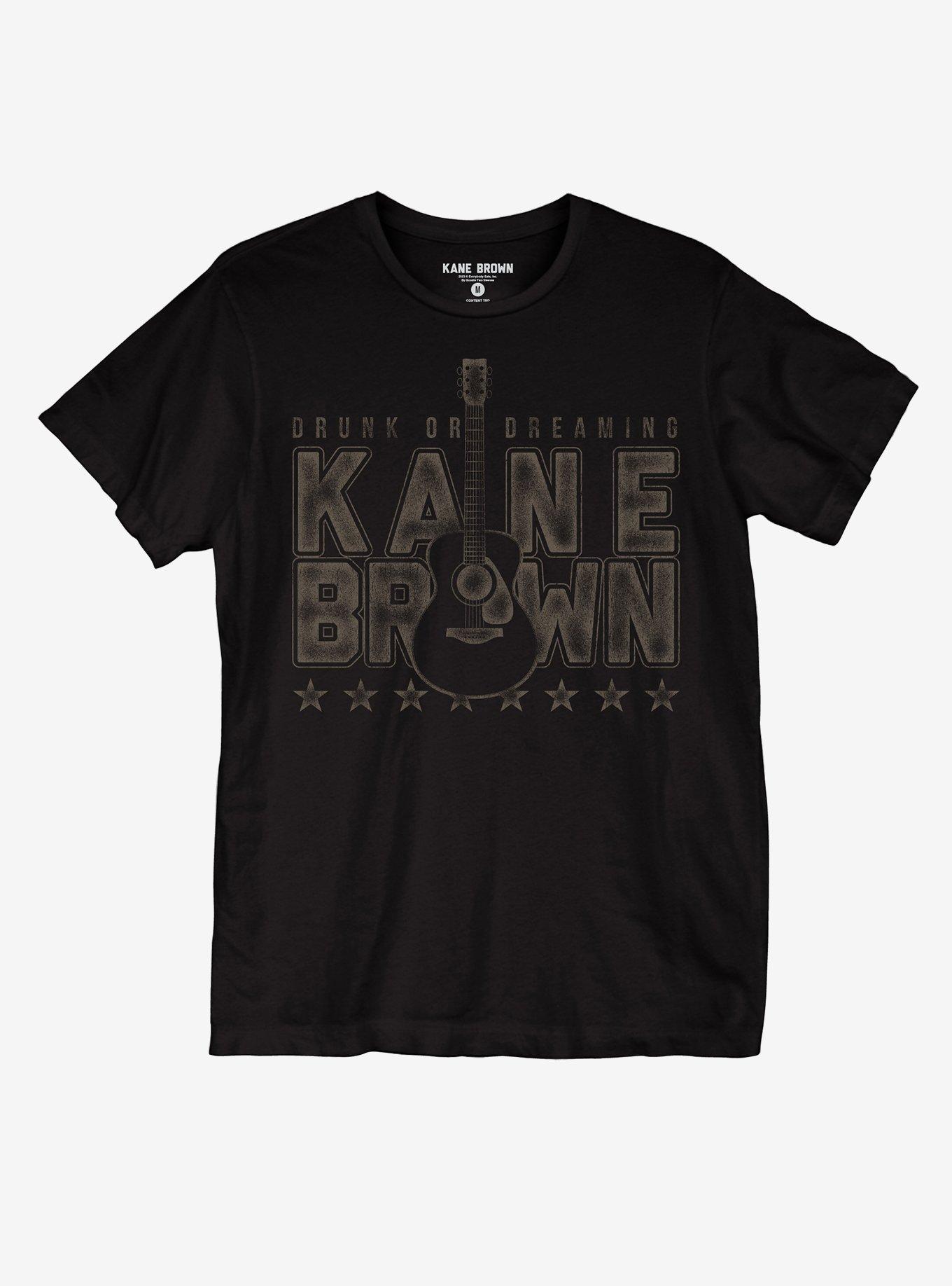 Kane Brown Drunk Or Dreaming T-Shirt, BLACK, hi-res