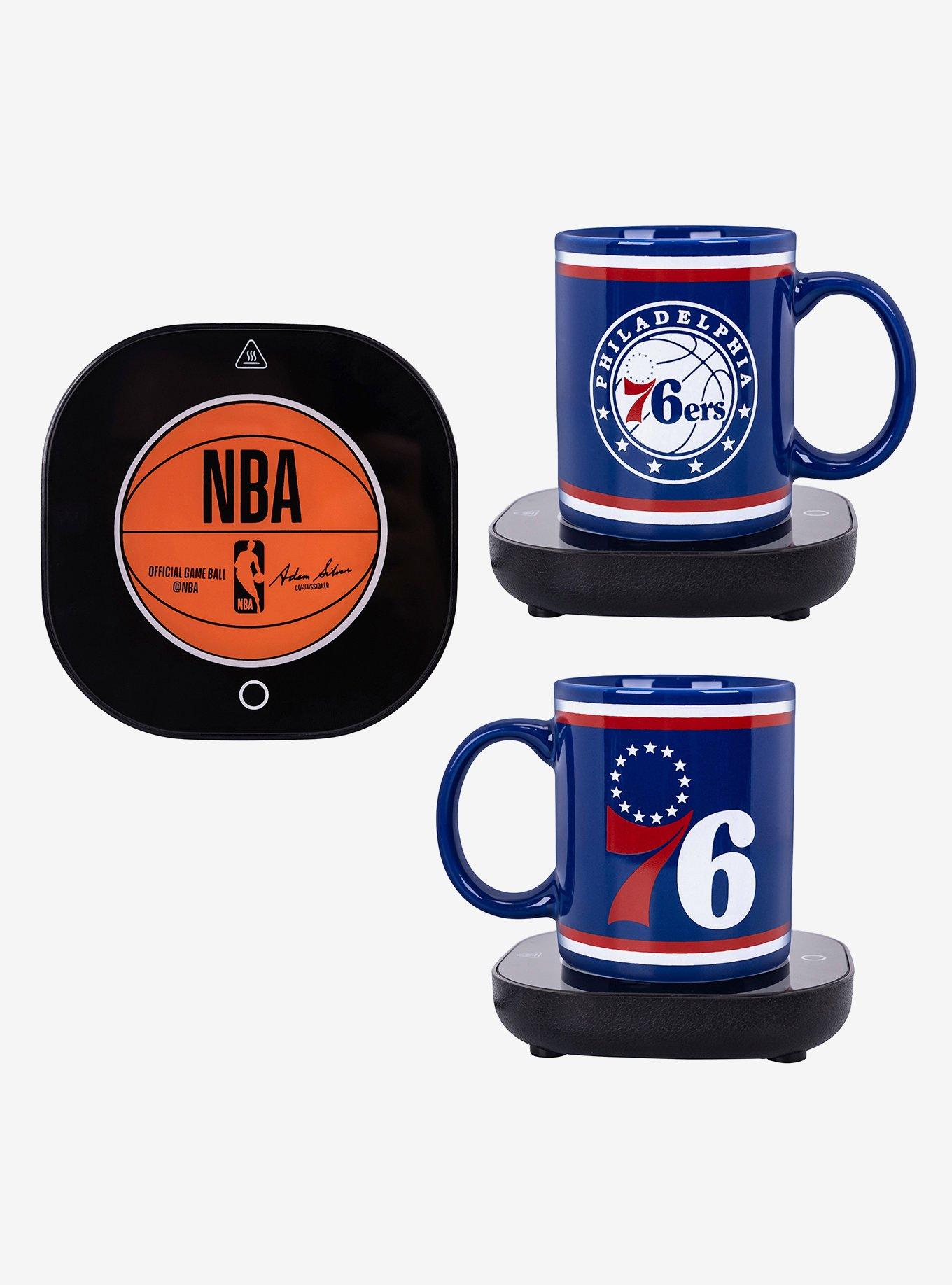 NBA Philadelphia 76ers Logo Mug Warmer with Mug | Hot Topic