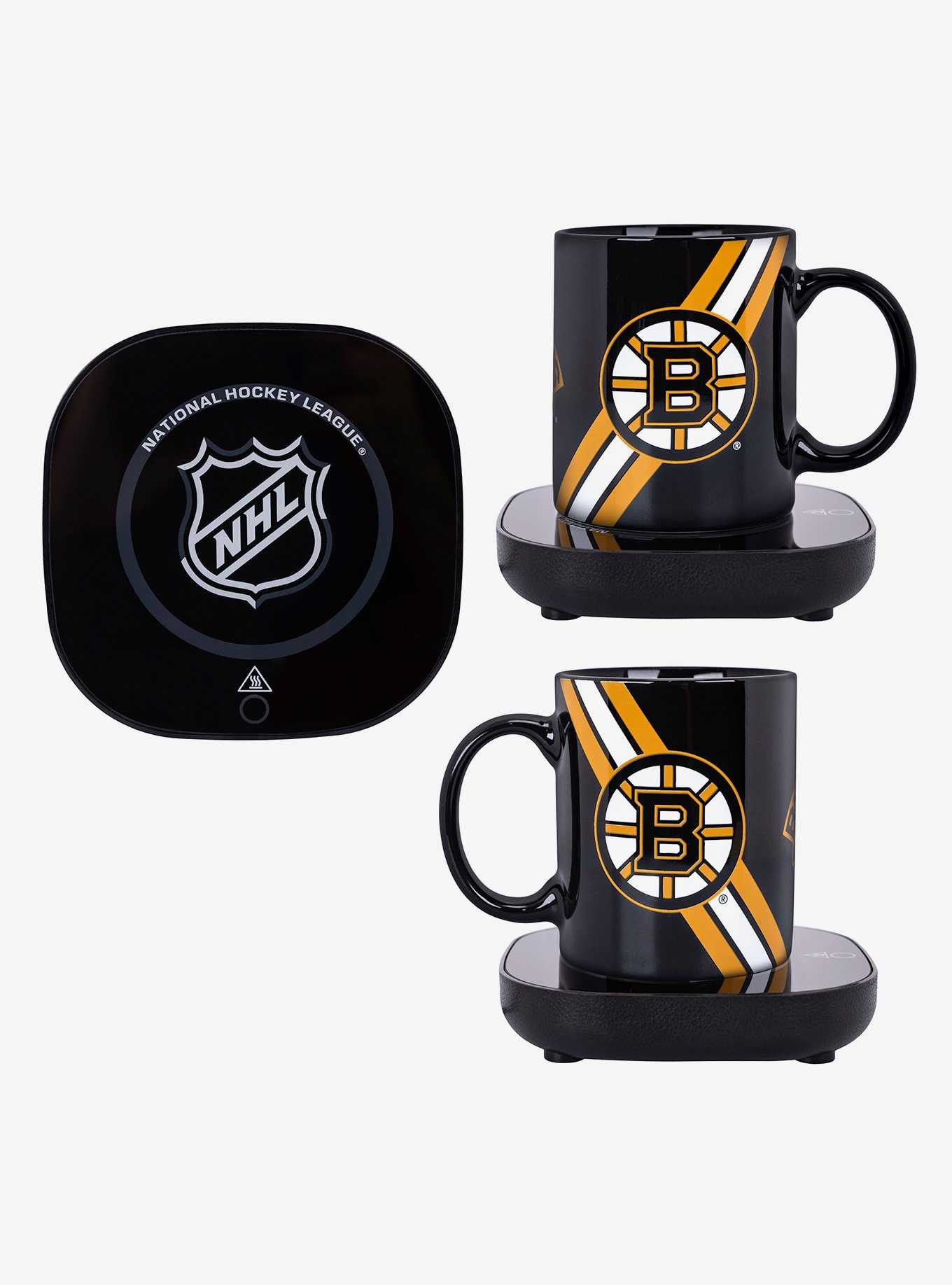 Boston Bruins Logo Mug Warmer with Mug, , hi-res
