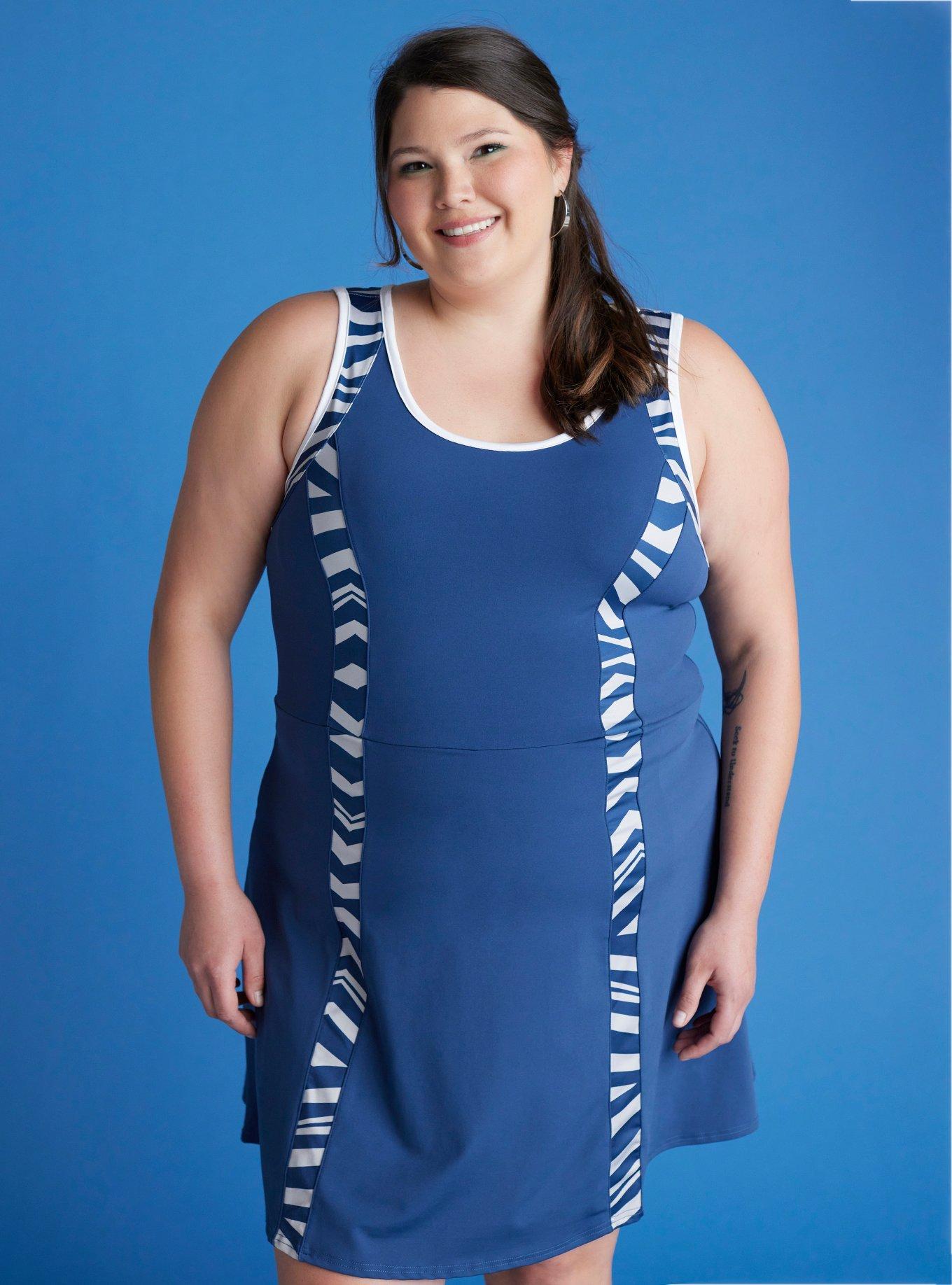 Her Universe Star Wars Ahsoka Tanko Lekku Athletic Dress Plus Size Her Universe Exclusive, , hi-res