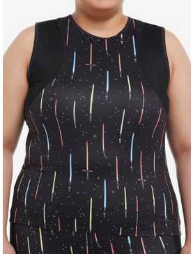 Her Universe Star Wars Lightsabers Active Tank Top Plus Size Her Universe Exclusive, , hi-res