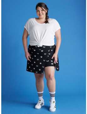 Her Universe Star Wars Icons Asymmetrical Athletic Skort Plus Size Her Universe Exclusive, , hi-res