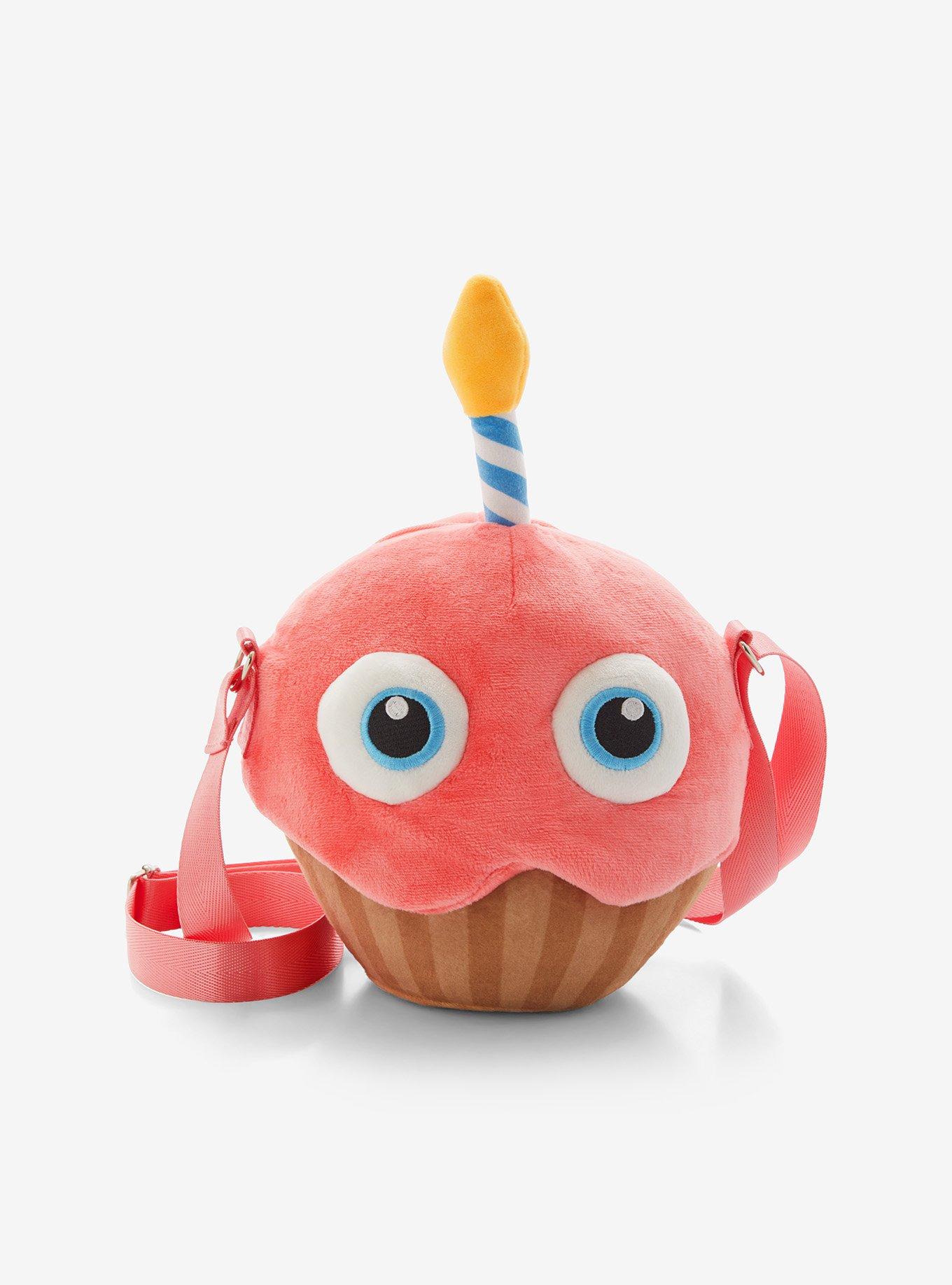 Five Nights At Freddy's Carl The Cupcake Figural Plush Crossbody Bag, , hi-res