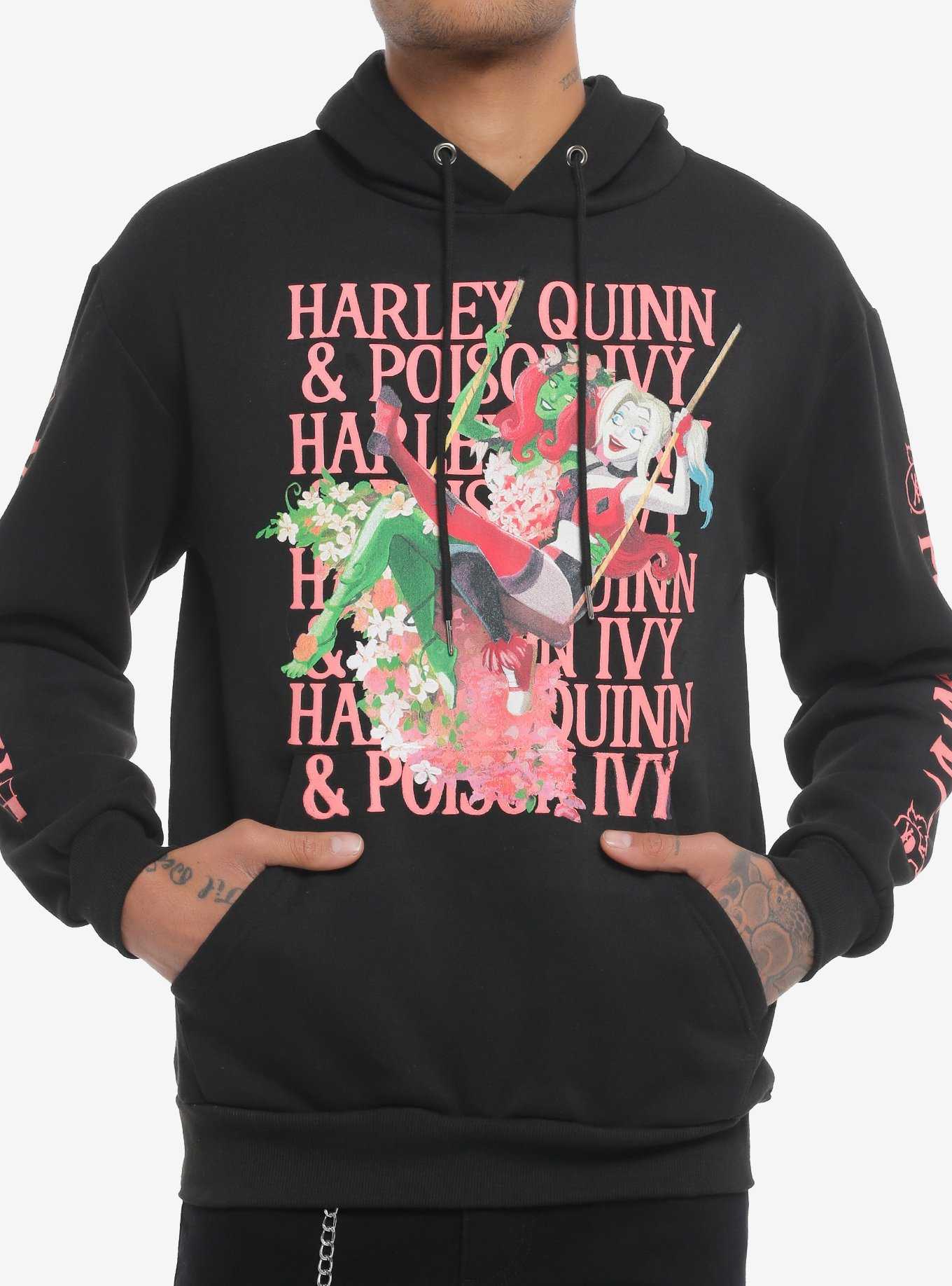 DC Comics Harley Quinn & Poison Ivy Swinging Hoodie, , hi-res