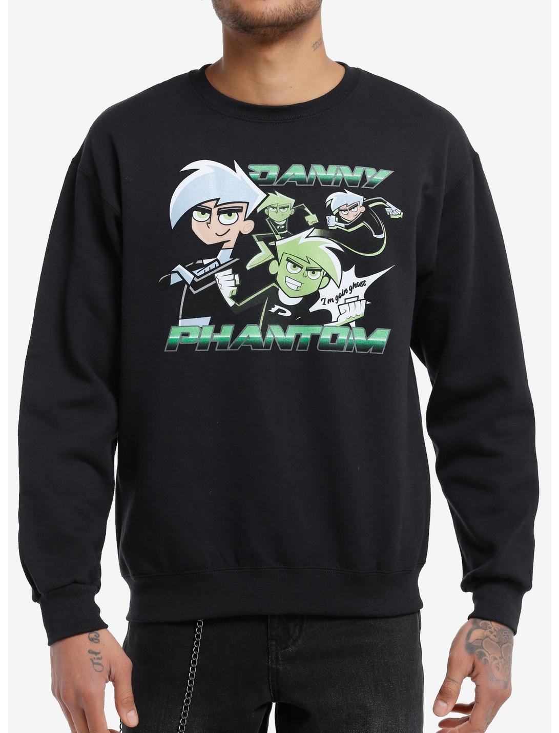 Danny Phantom Collage Sweatshirt, BLACK, hi-res