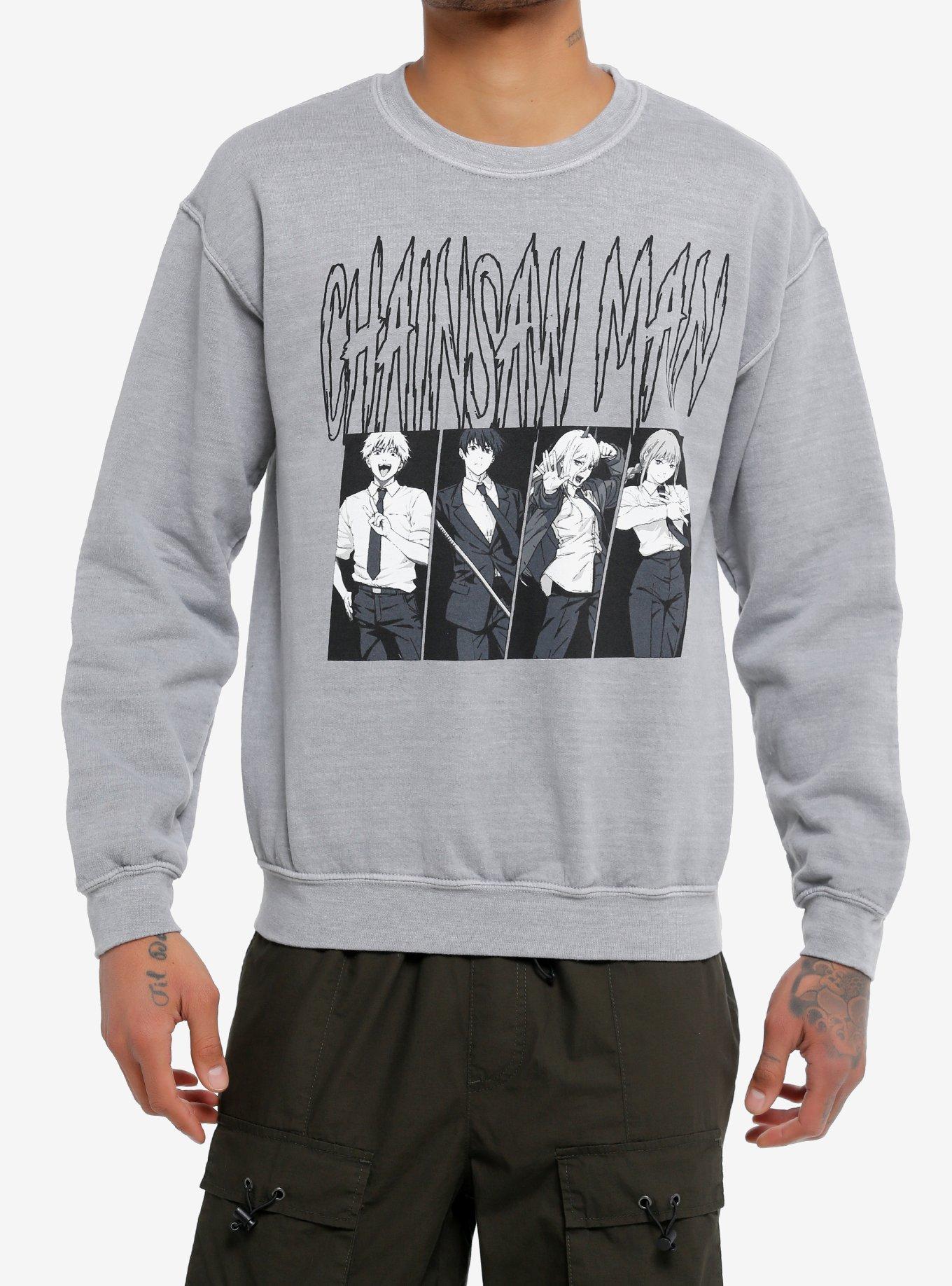 Chainsaw Man Logo Panel Sweatshirt