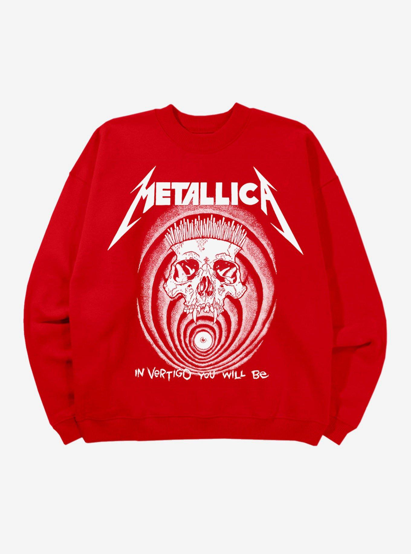 Metallica hoodie clearance hot topic