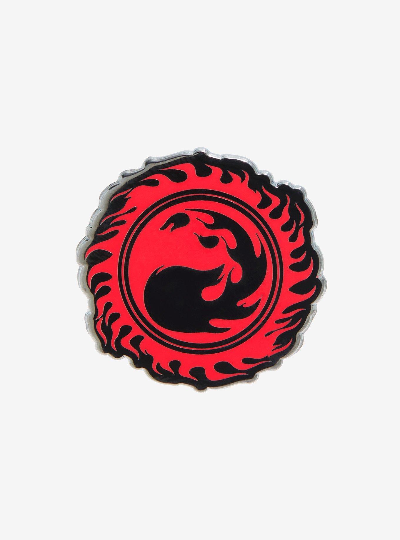 Magic: The Gathering Mountain Land Enamel Pin, , hi-res