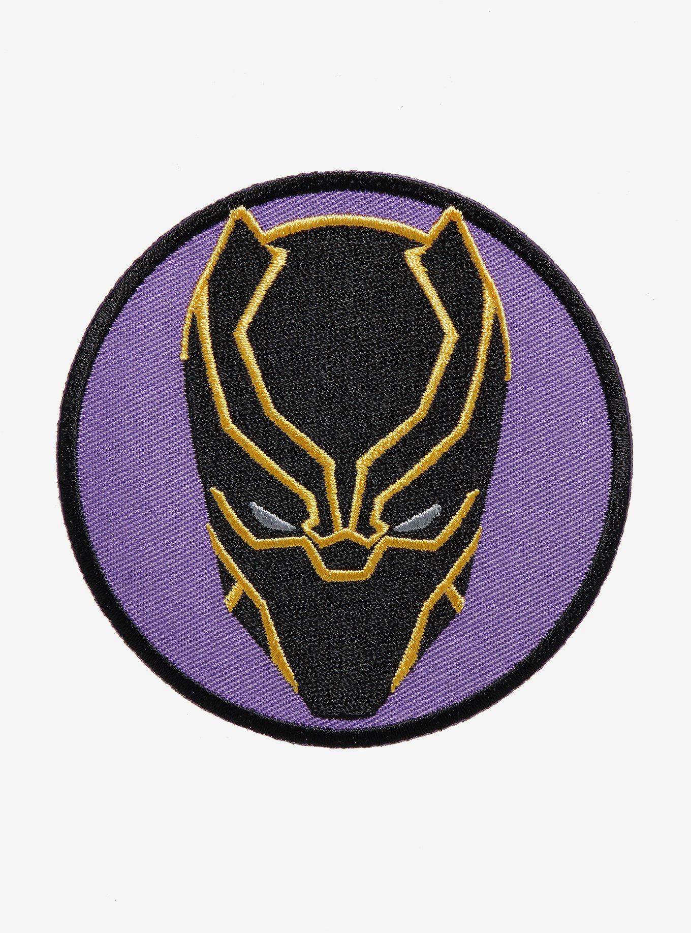 Marvel Black Panther Mask Patch, , hi-res